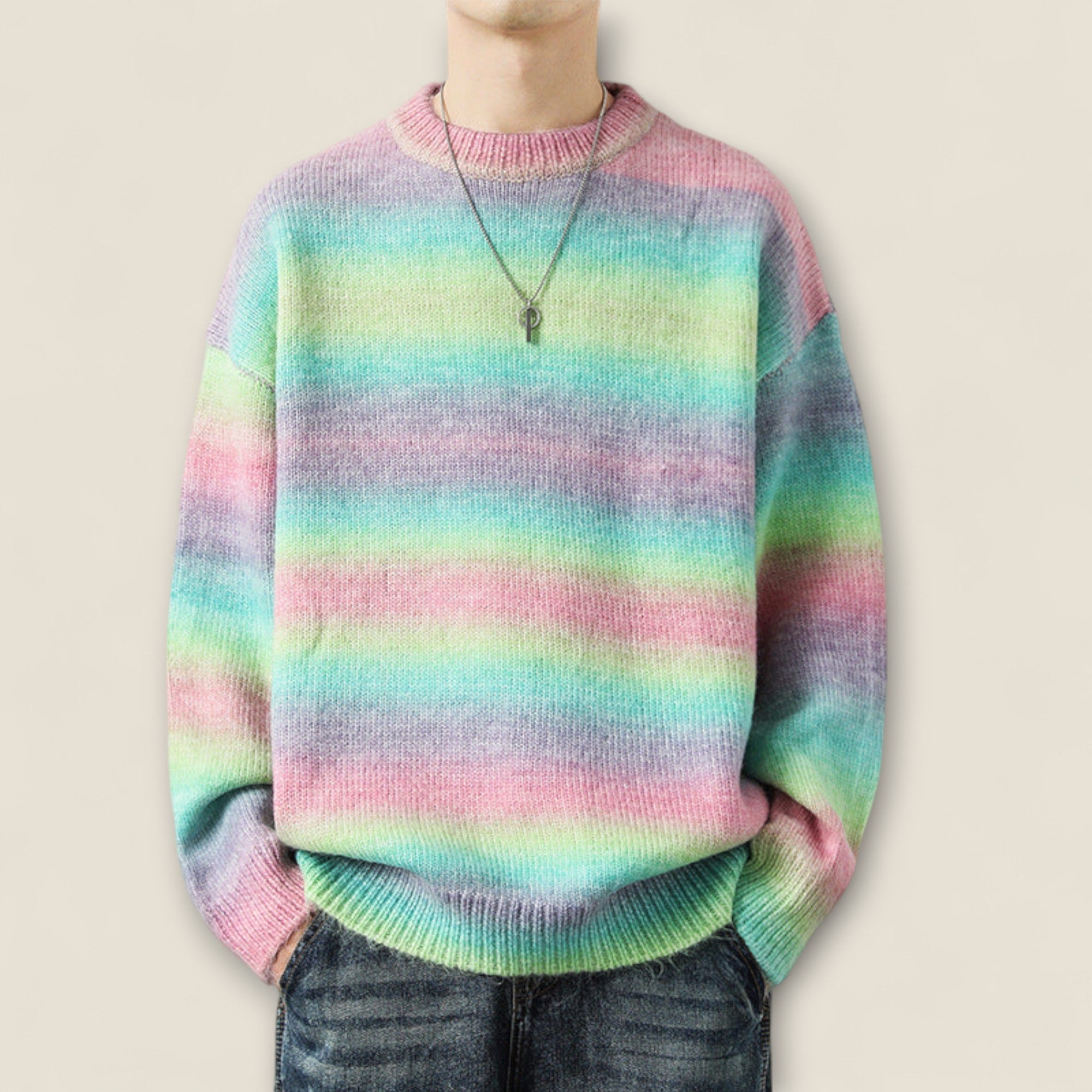 Sandro - Ombre Strik Sweater