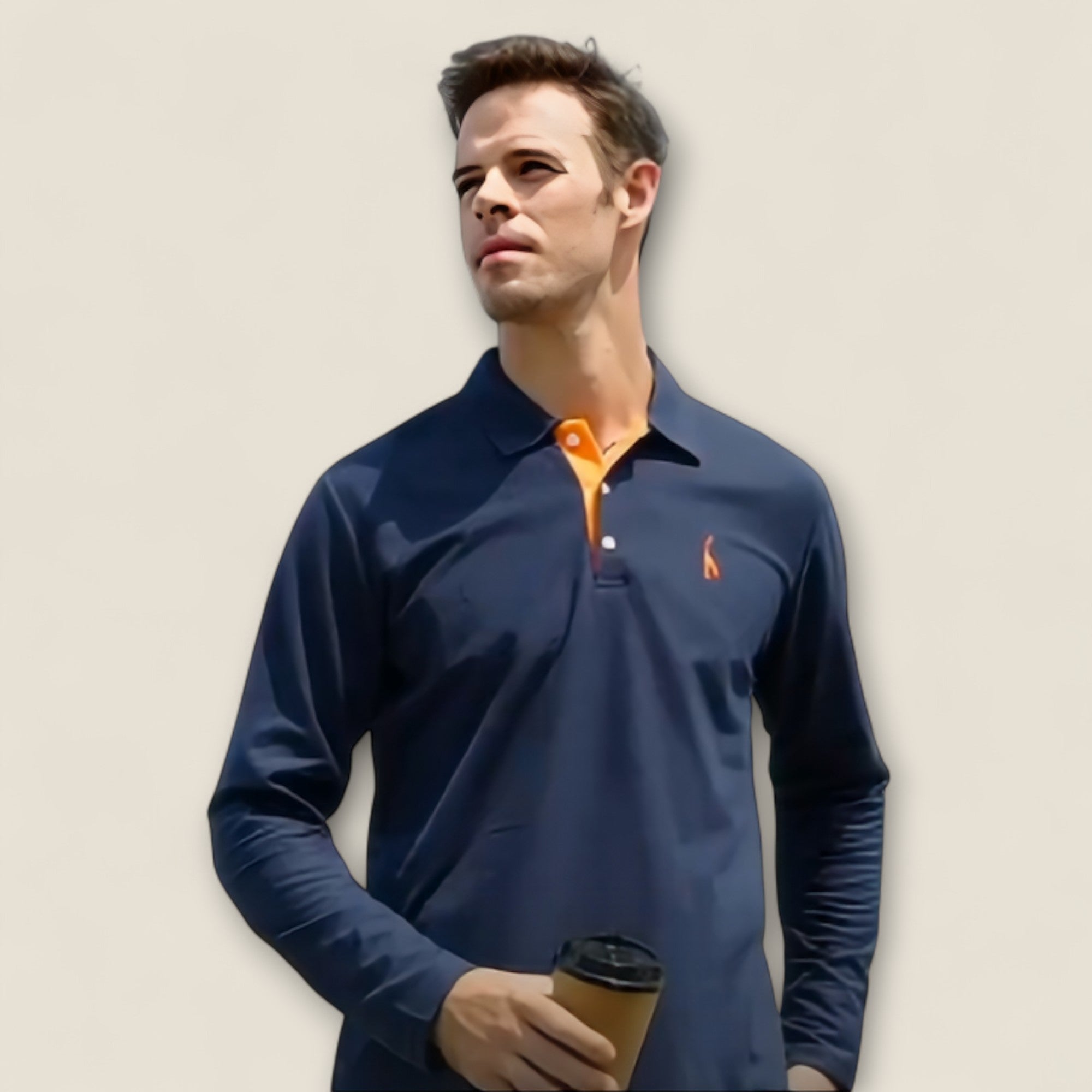 Donny - Langærmet Polo T-shirt