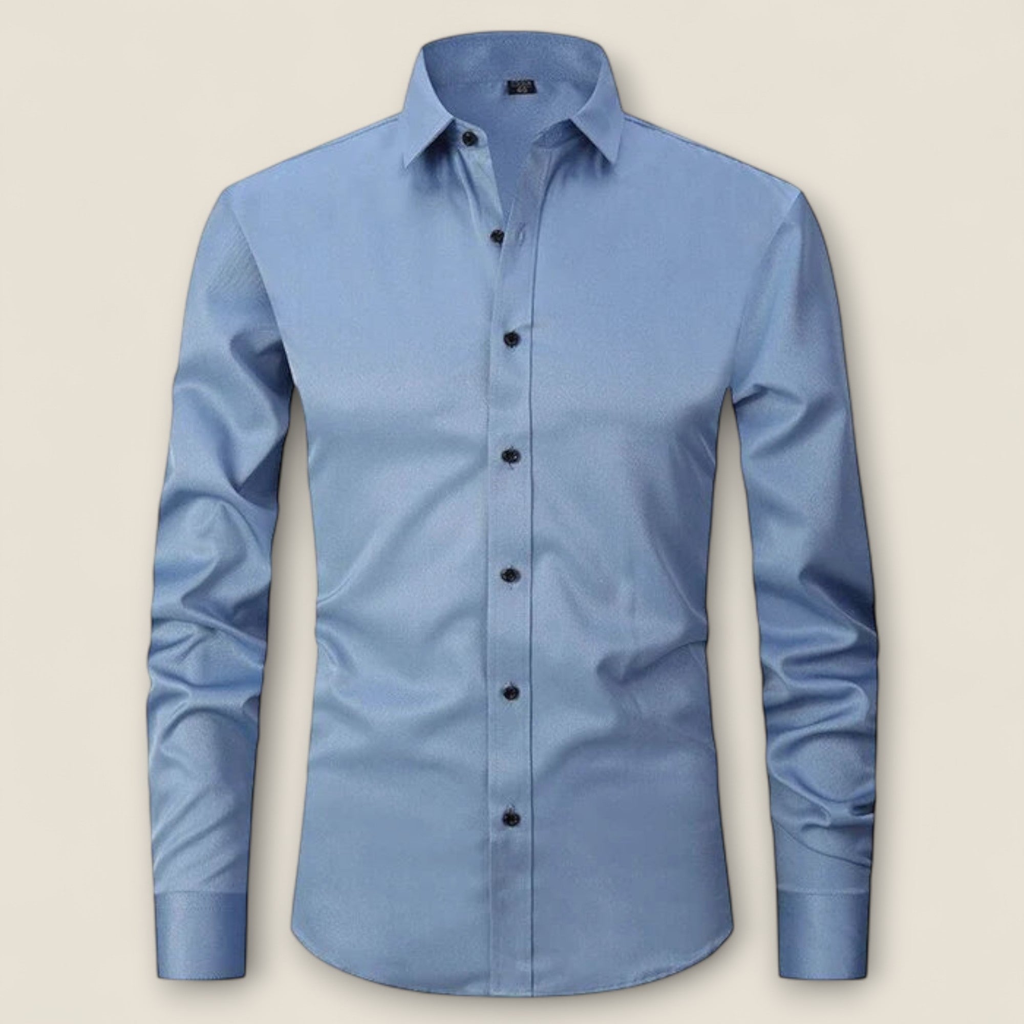 Lucas - Krølfri Stretch Skjorte