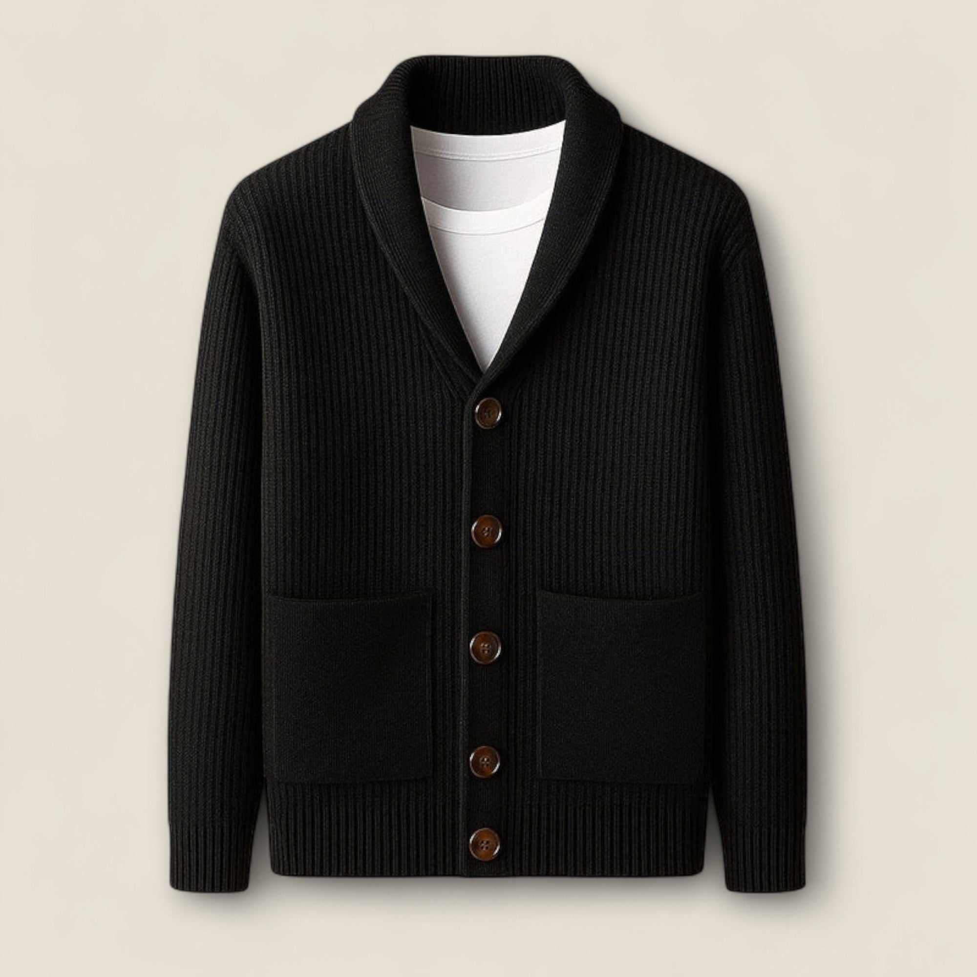 Alessio - Strikket Wrap Cardigan