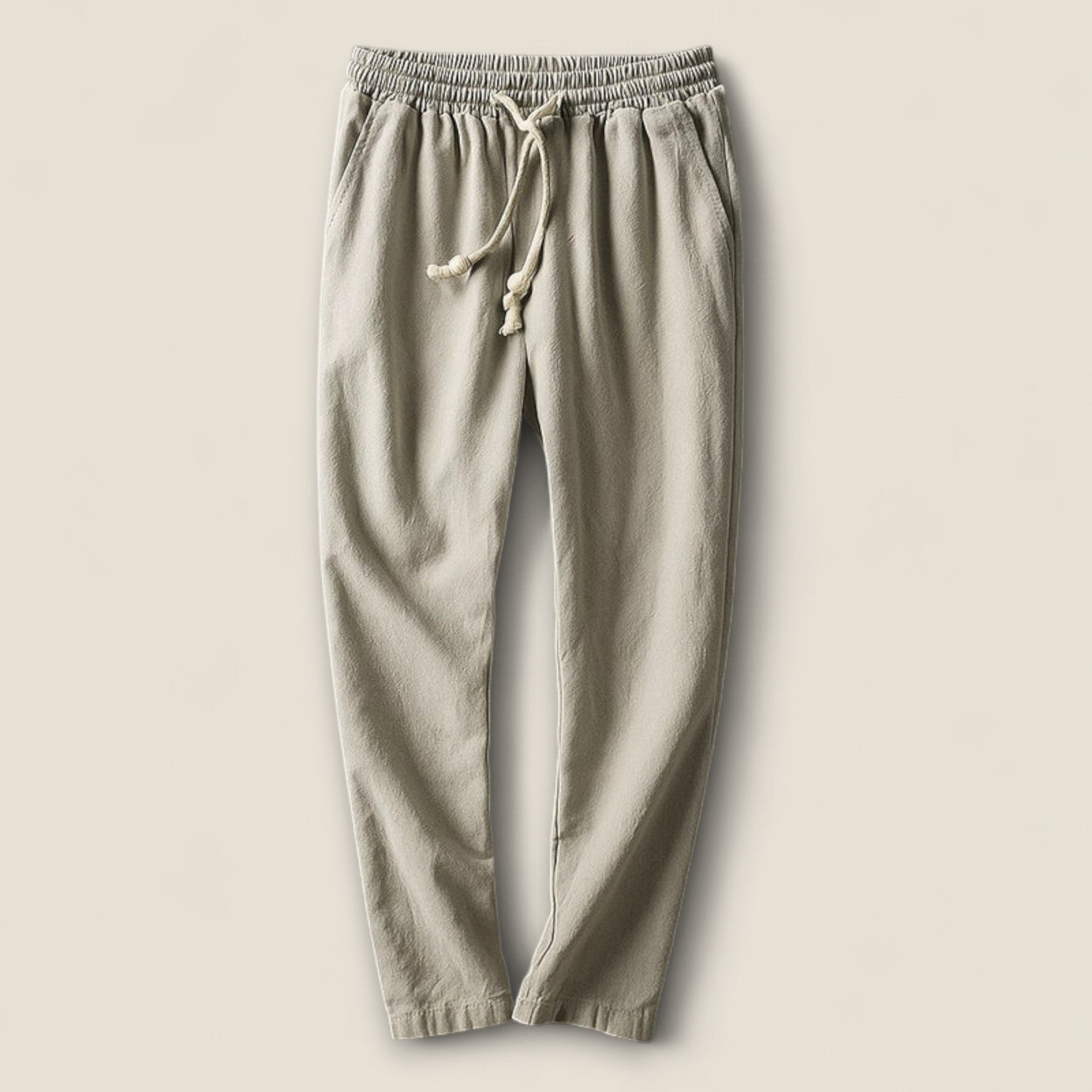 Matteo - Bukser i Bomuld med Justerbar Snor