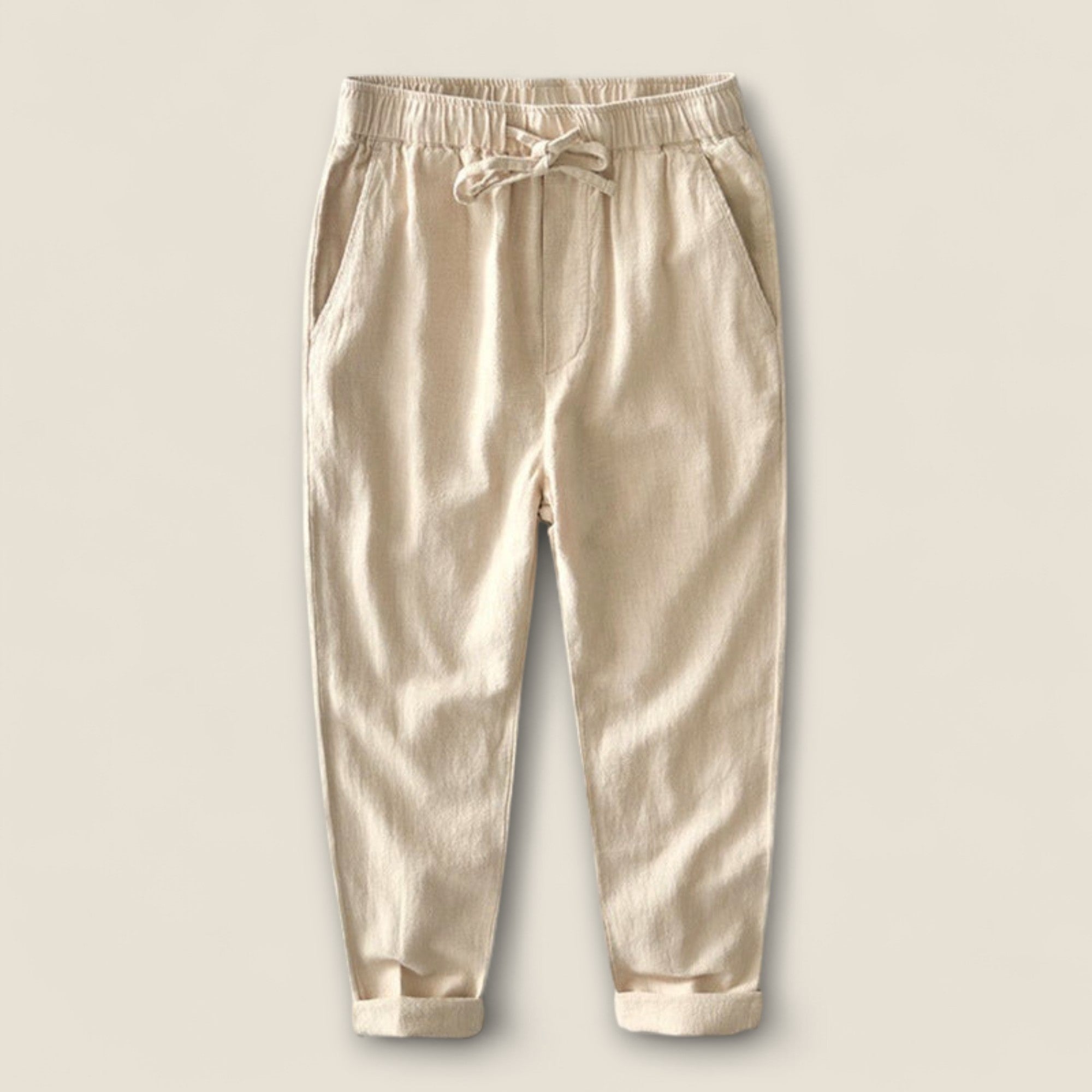 Tomaso - Afslappede Linnedbukser