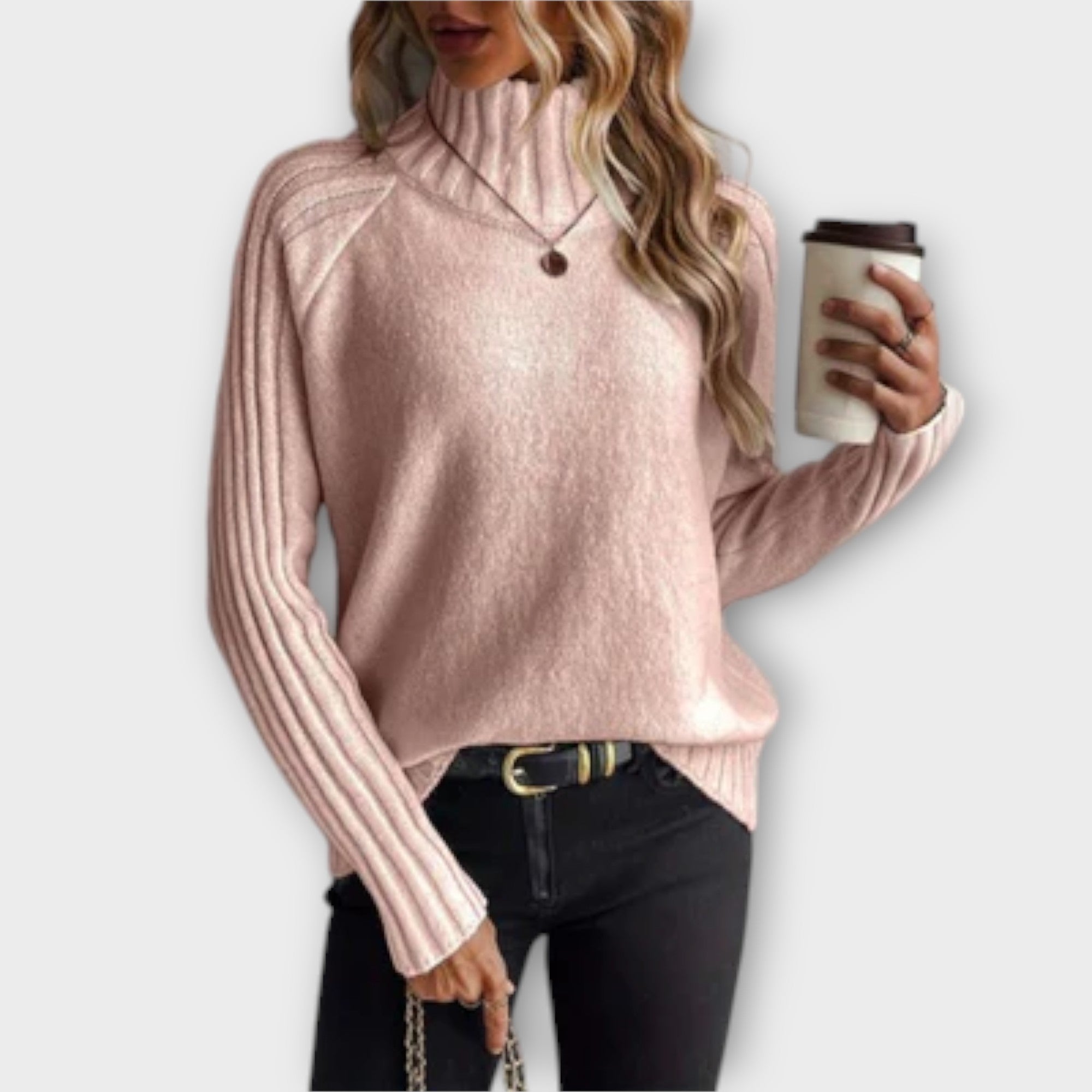 Hannah - Elegant Strikket Sweater