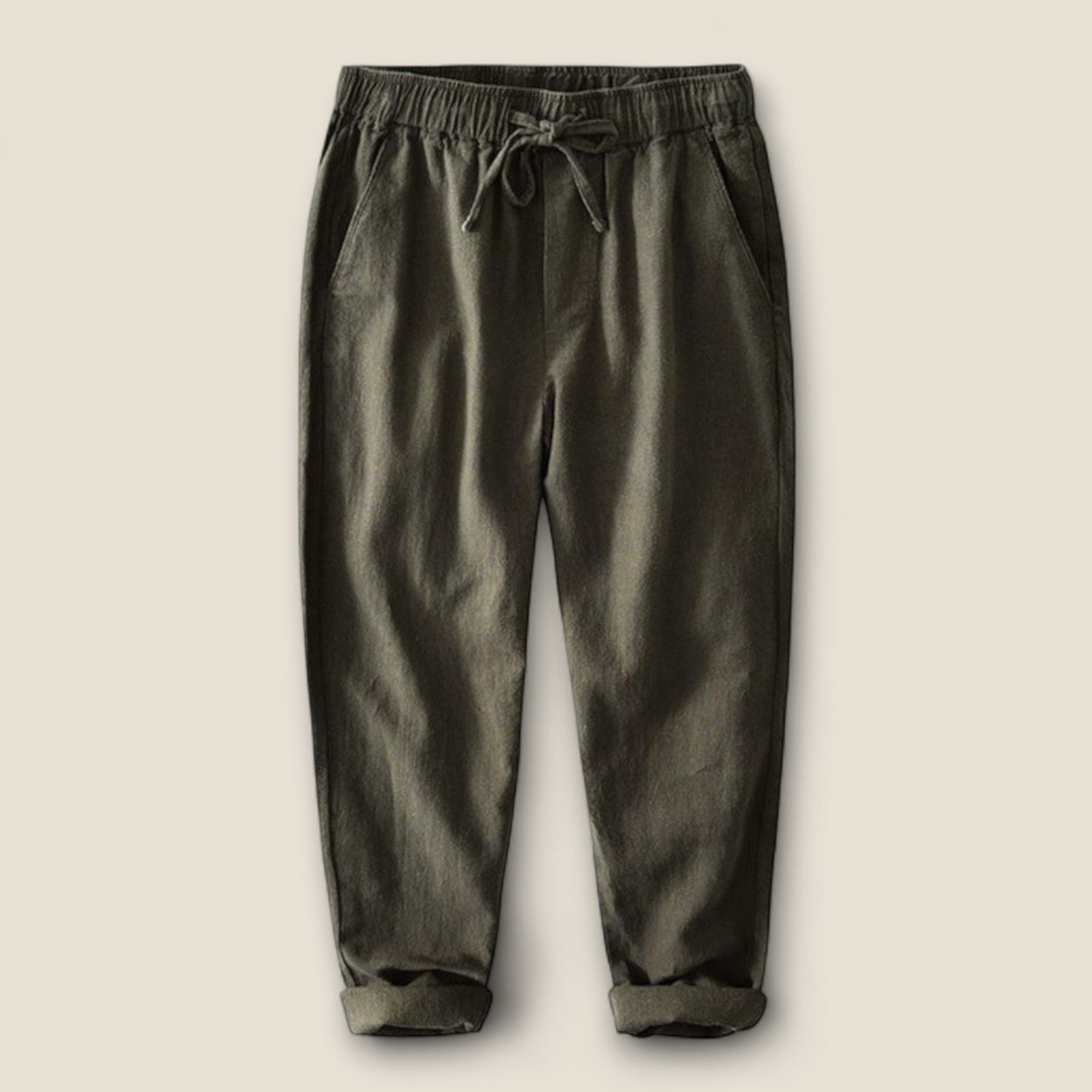 Tomaso - Afslappede Linnedbukser