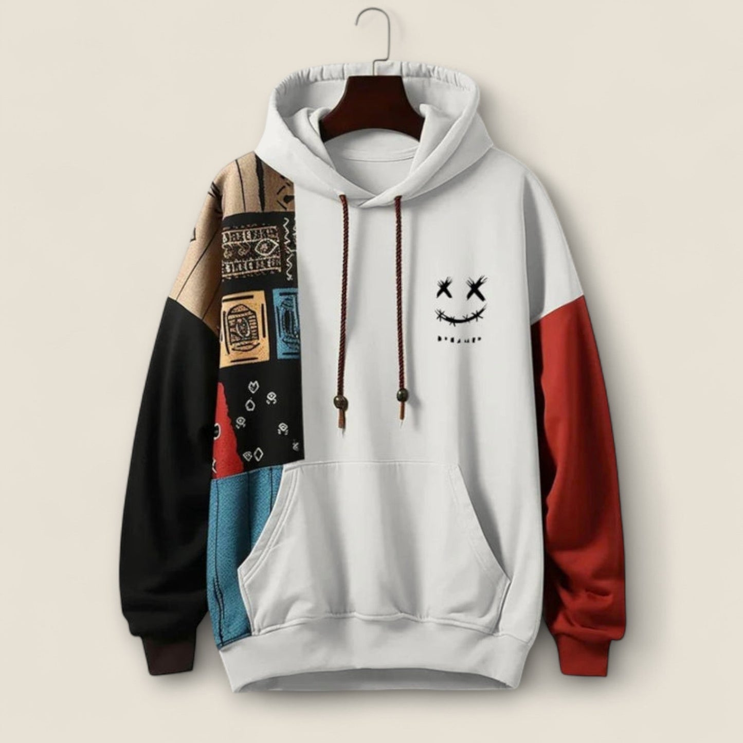 Luca - Grafisk Logo Hoodie