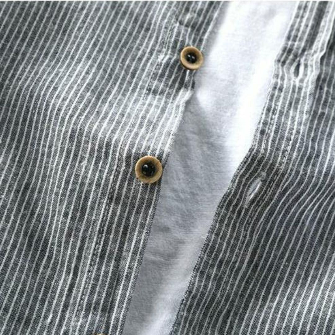 Sergio - Stribet Linnedskjorte