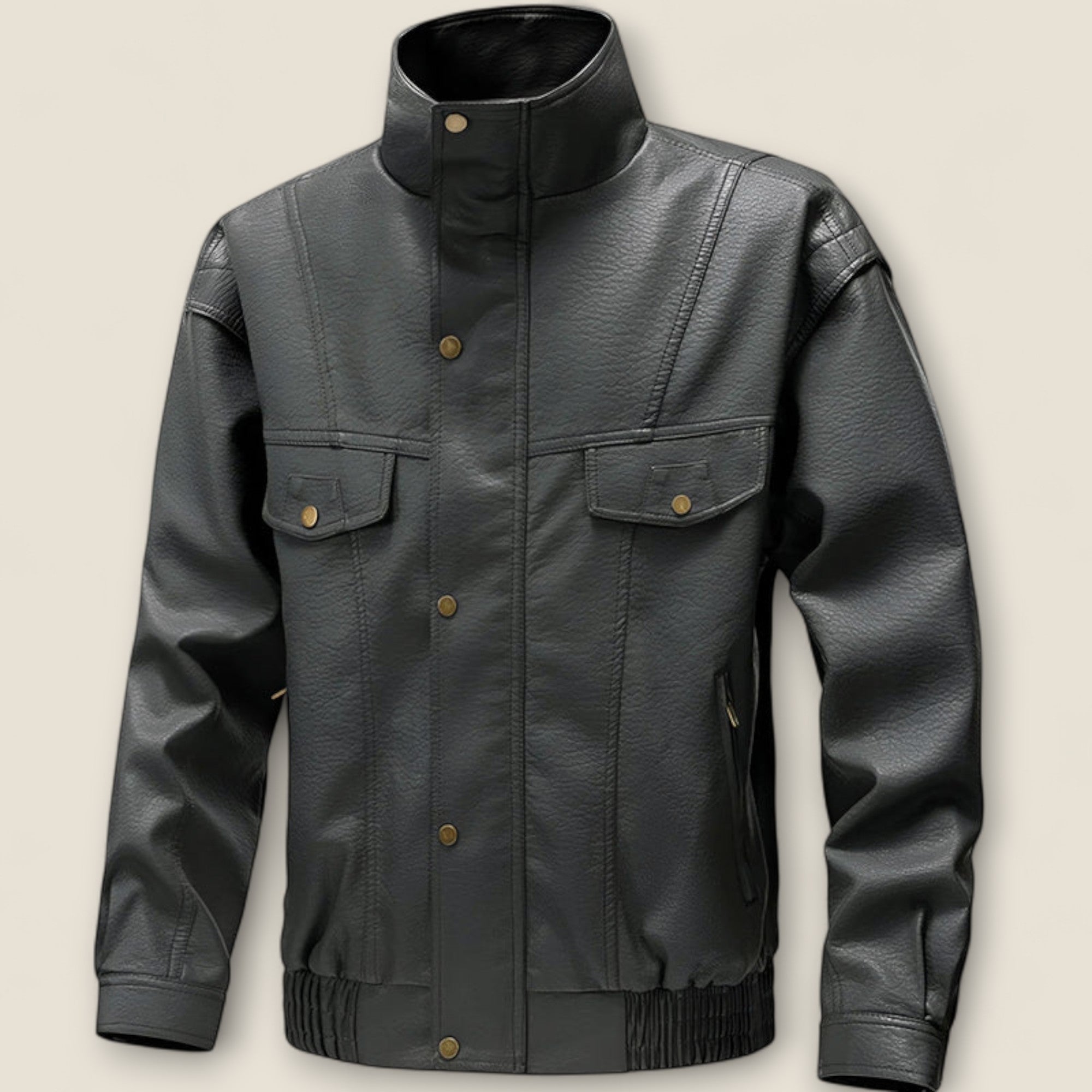 Santiago - Klassisk Læderjakke
