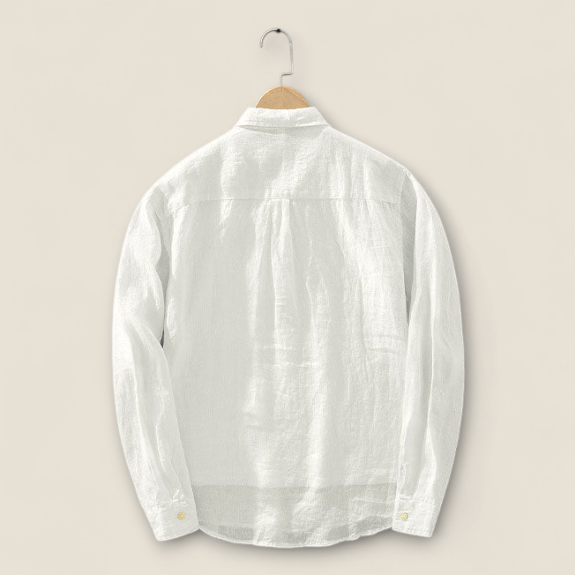 Leone - Linned Knap-Op Skjorte