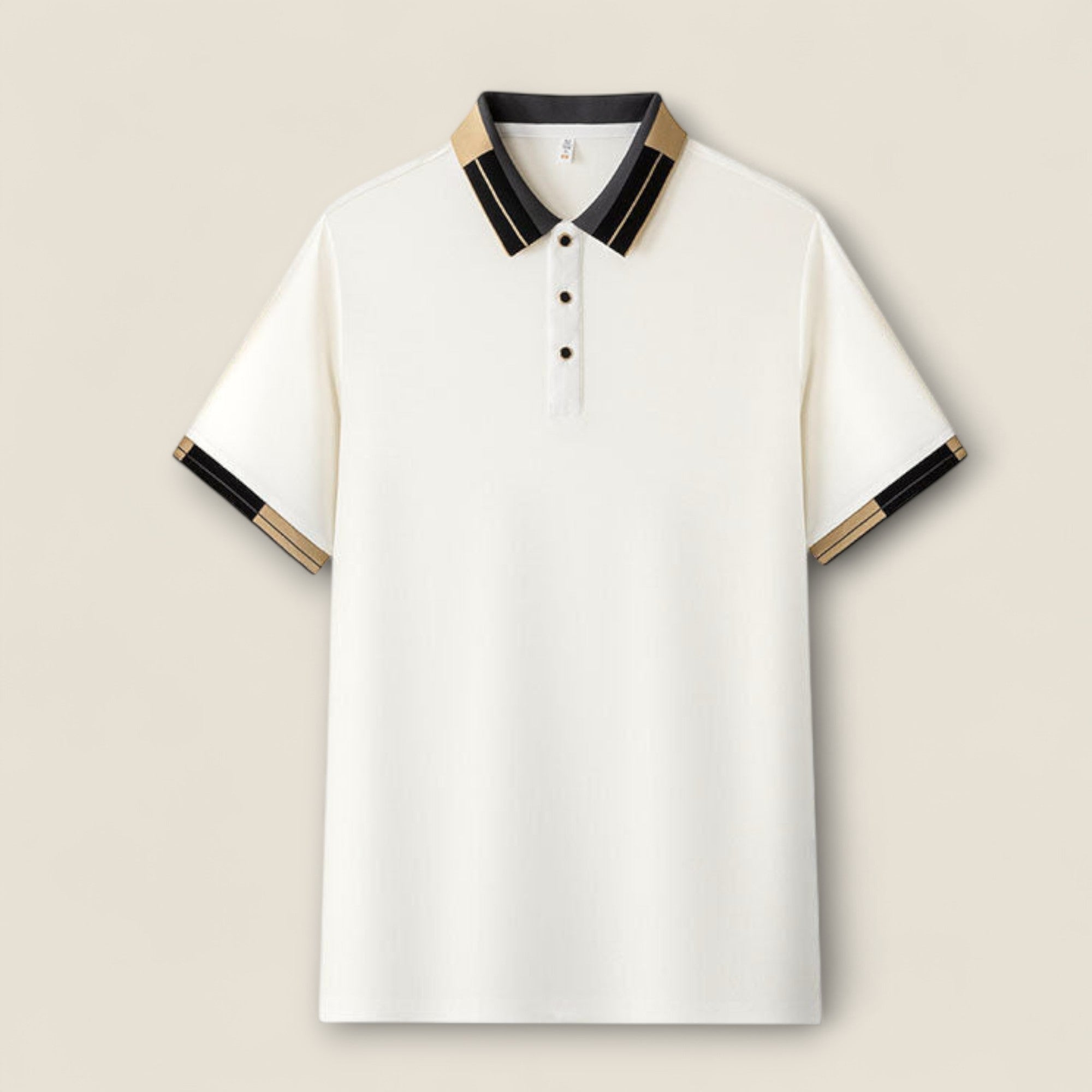 Dario - Letvægts Strik Polo Shirt