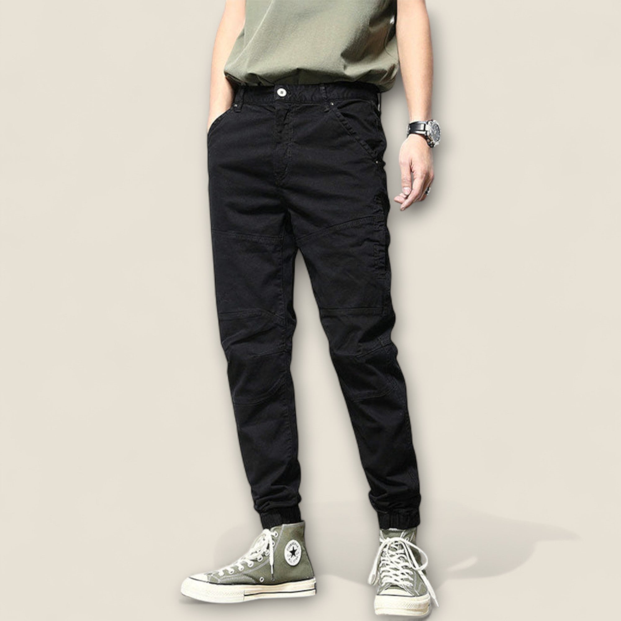 Diego - Bomulds Cargo Bukser