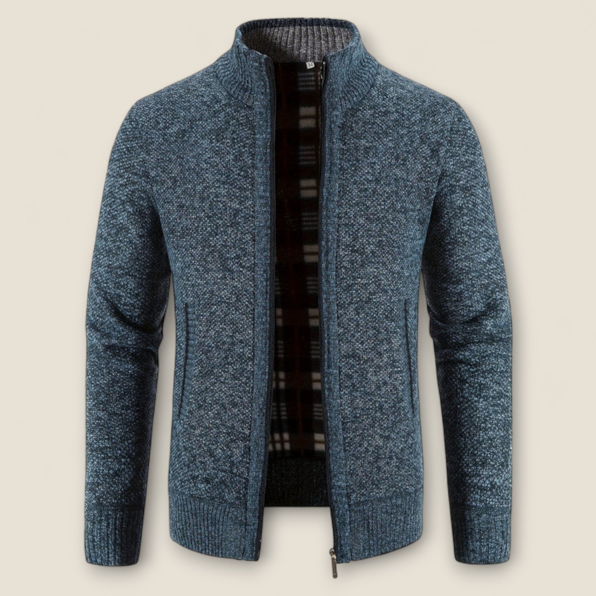 Matteo - Zip-Up Striktrøje