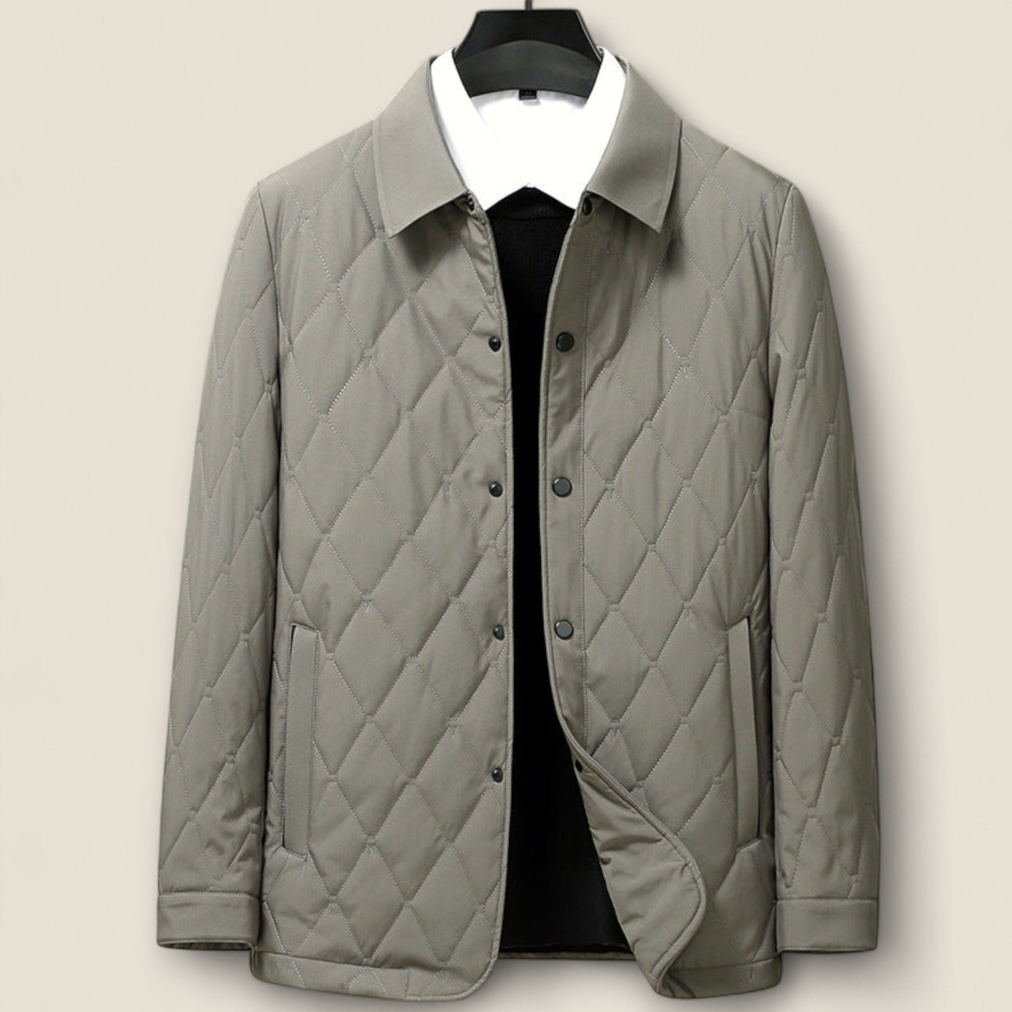 Cole - Vatteret Knappet Frakke