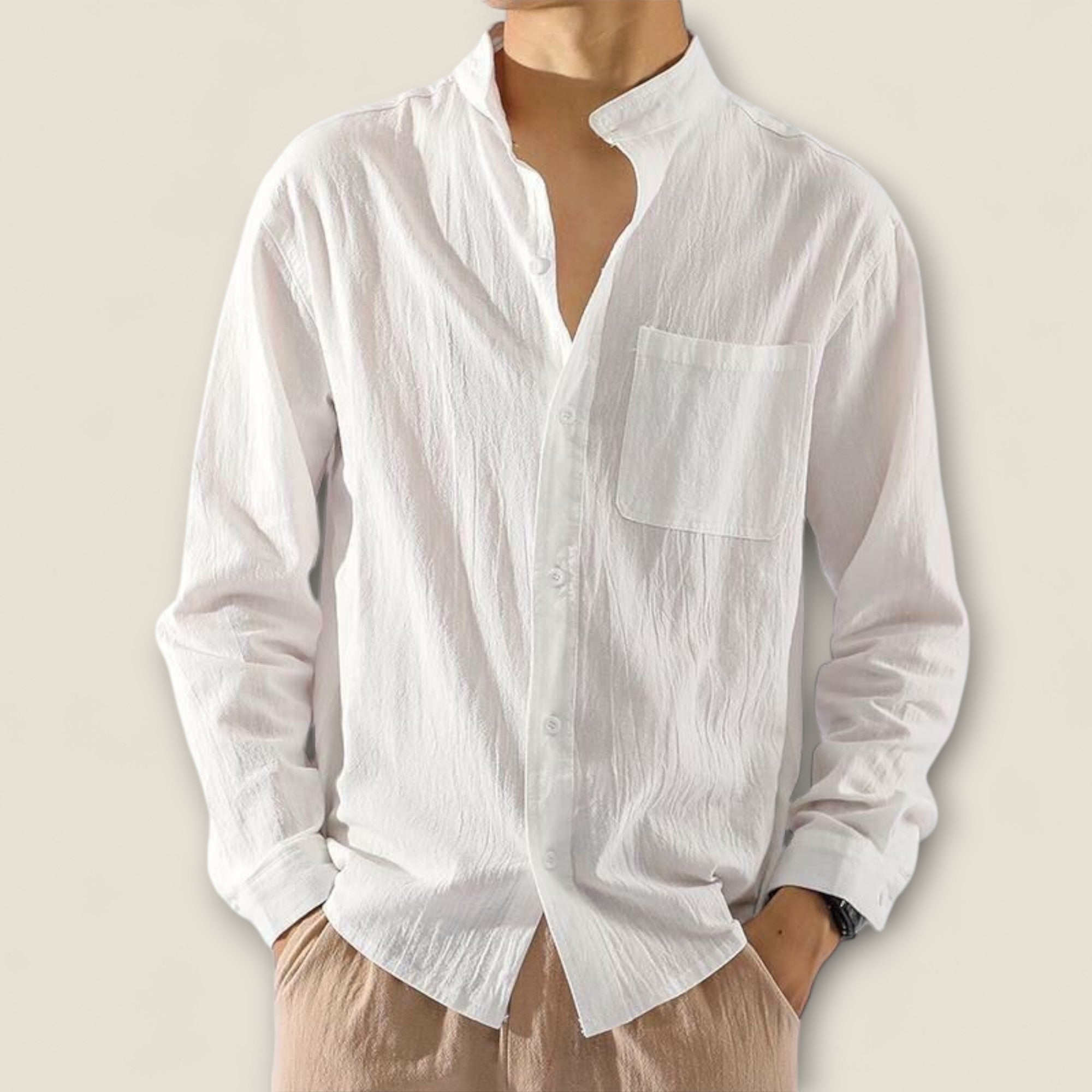 Benicio - Blød Vævet Skjorte