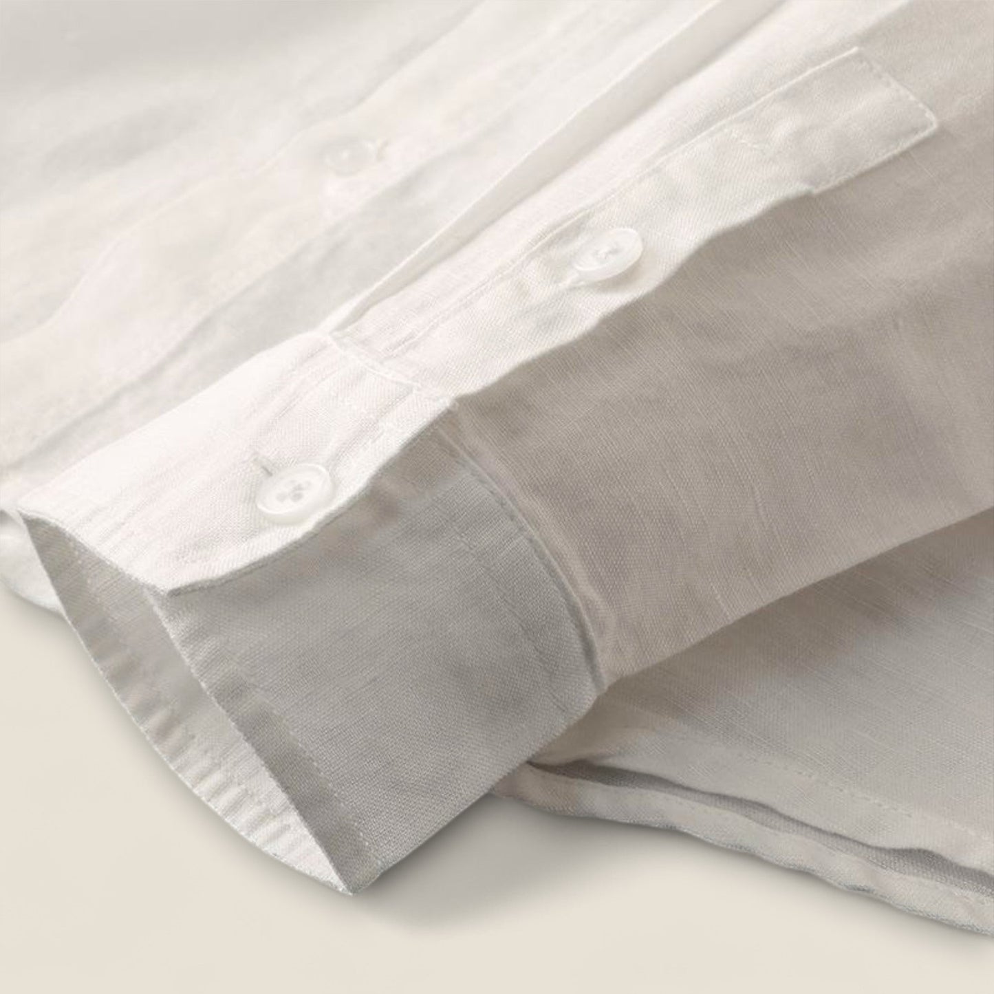 Nicolas - Linned hætte skjorte