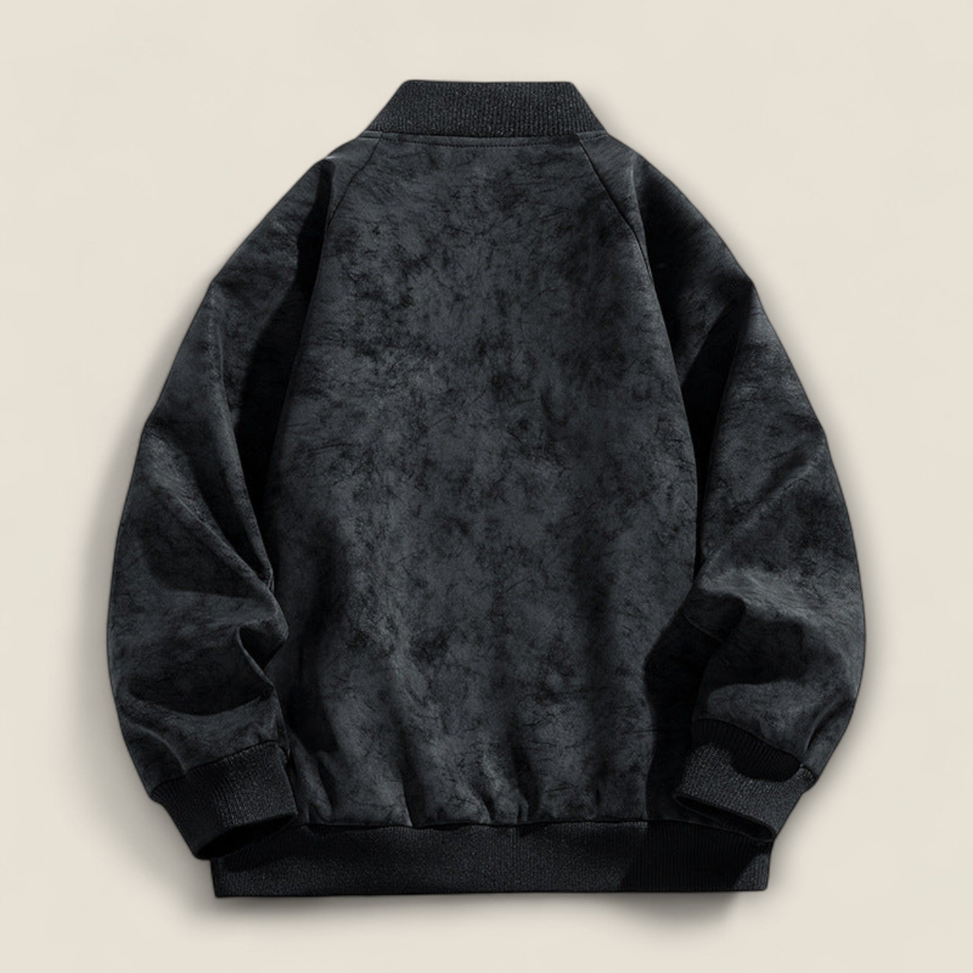 Alonso - Suede Bomberjakke