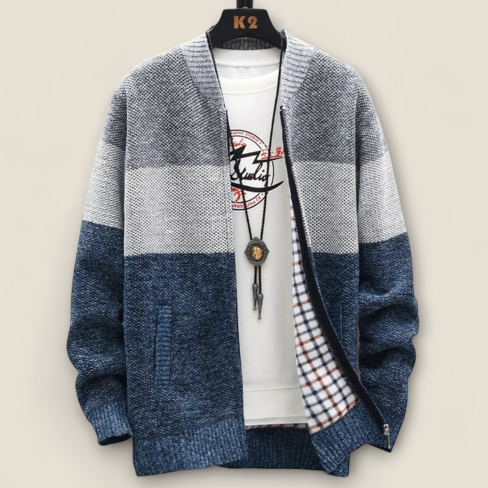 Kurt - Herre Cozy Fleece Cardigan
