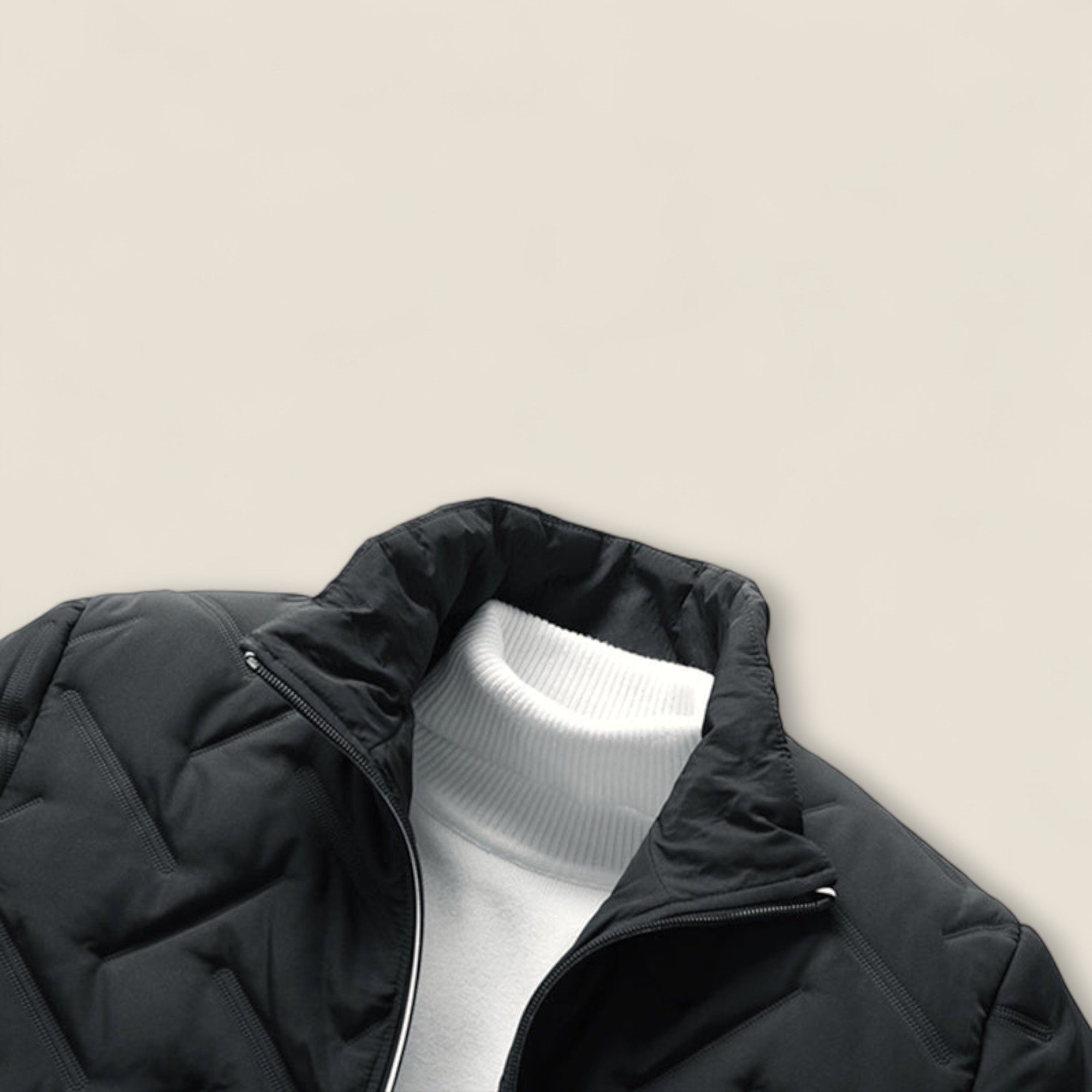 Klayton - Højkrave Vatteret Jakke