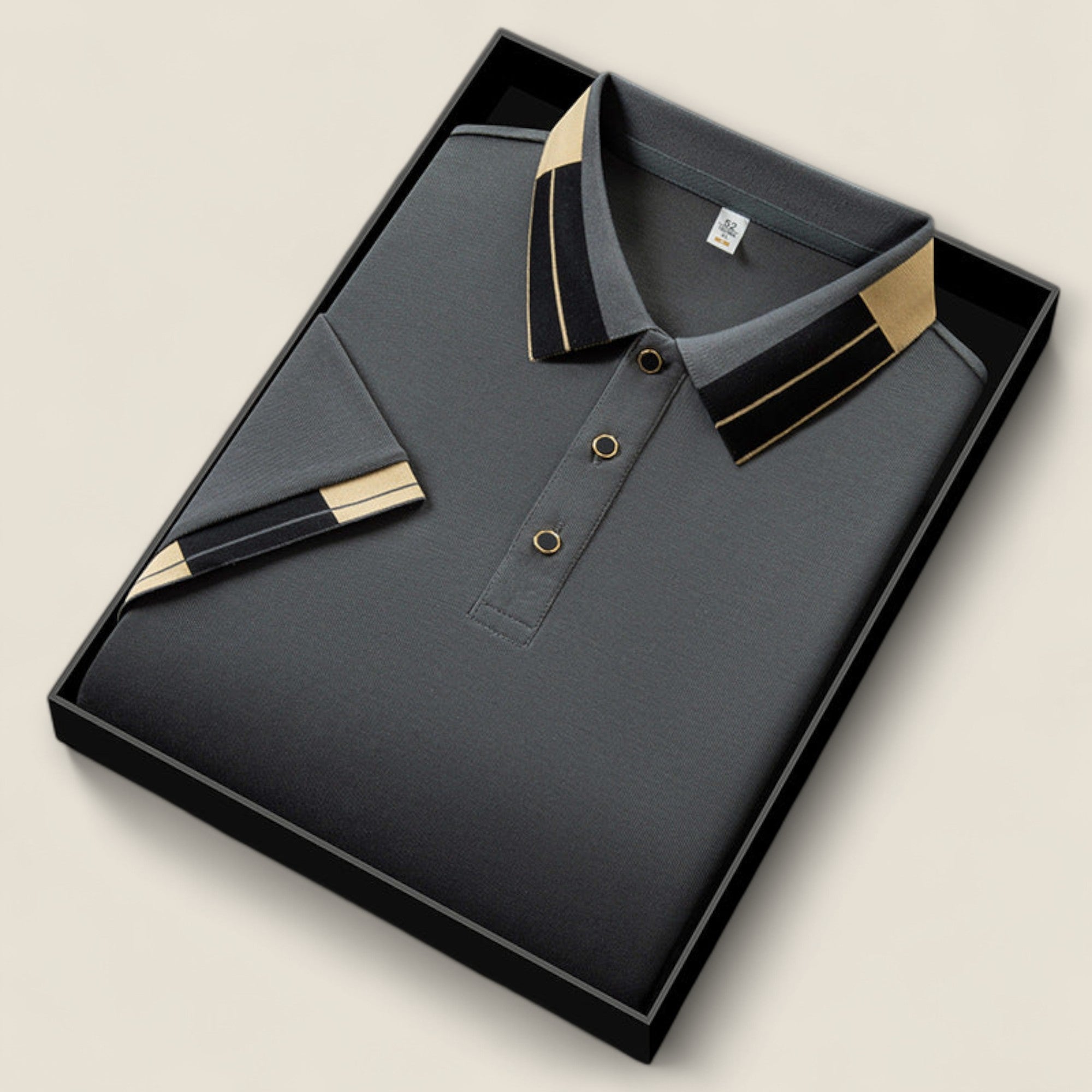 Dario - Letvægts Strik Polo Shirt