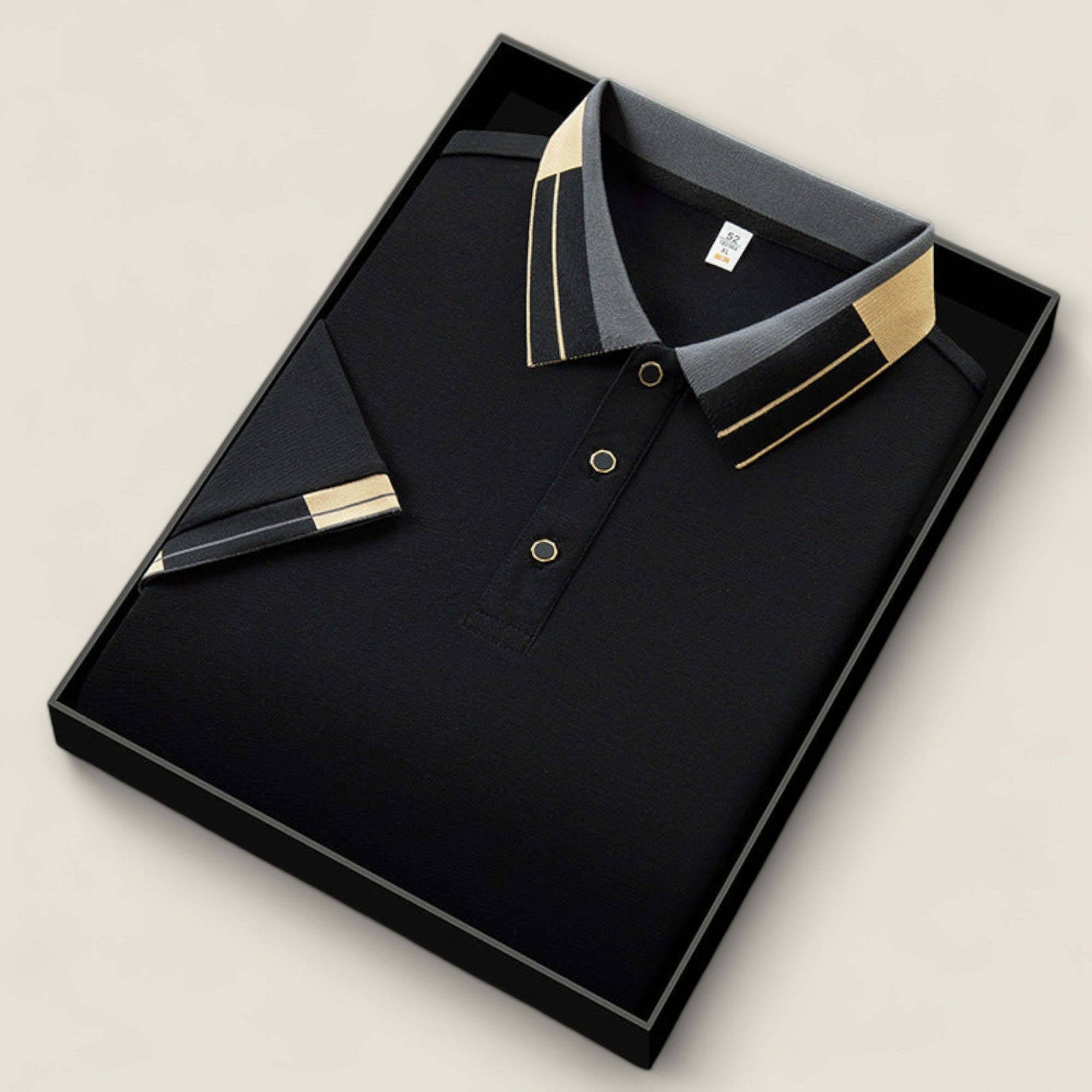 Dario - Letvægts Strik Polo Shirt