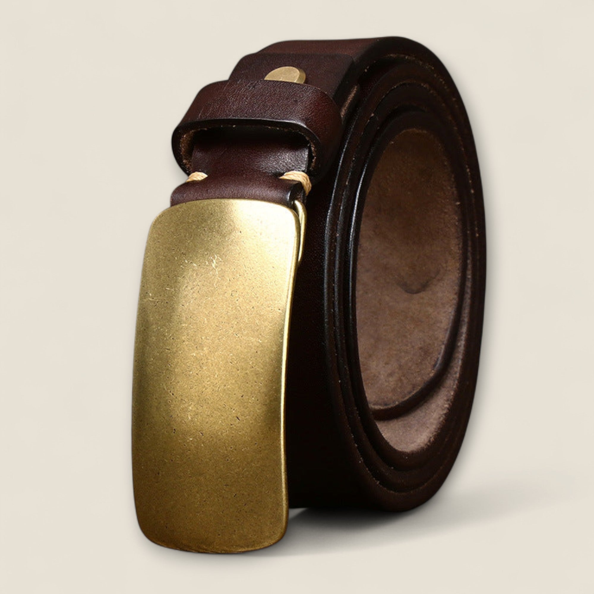 Sergio - Tidløs Læderbælte