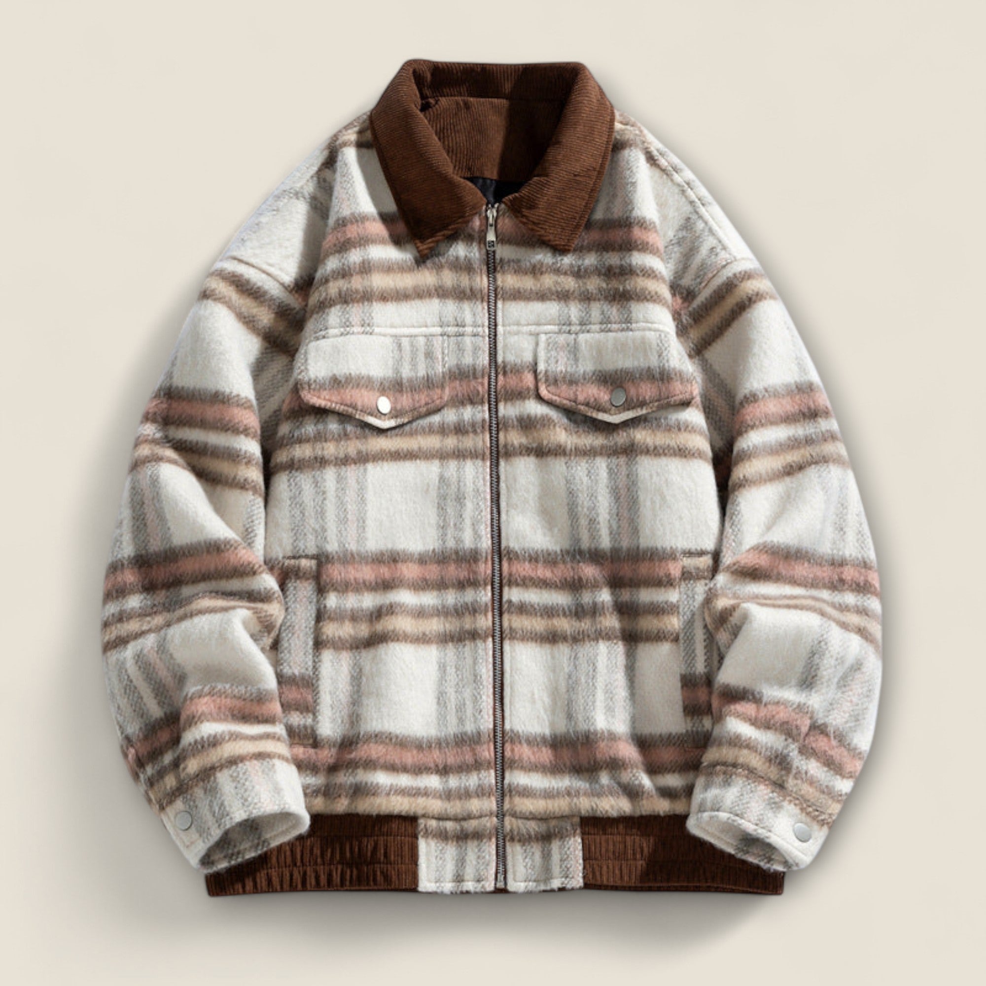 Beaufort - Plaid Børstet Jakke