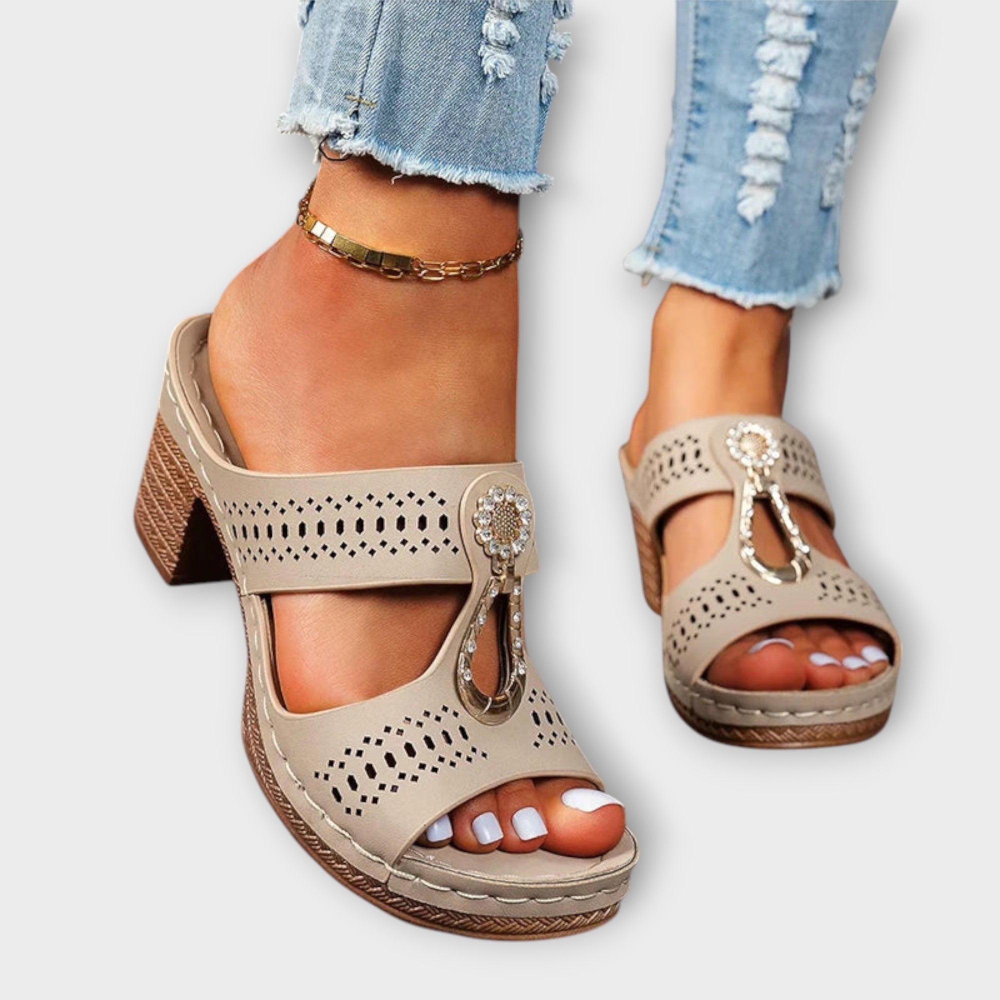 Maria - Stilfulde og Komfortable Orthopædiske Sandaler