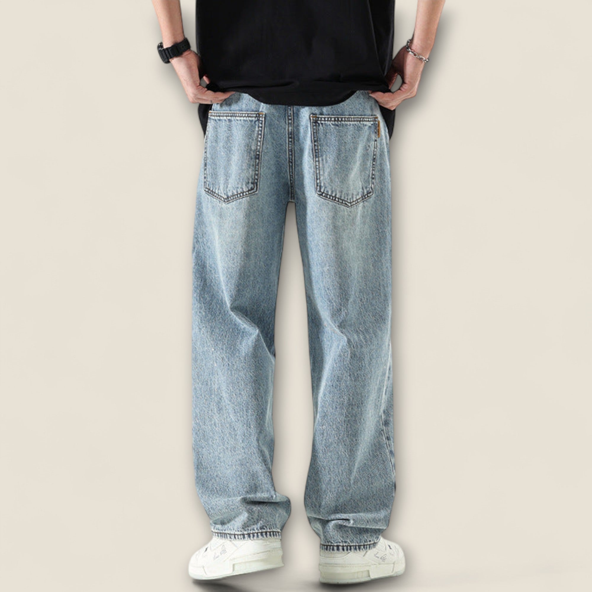 Luca - Afslappet Cotton Denim