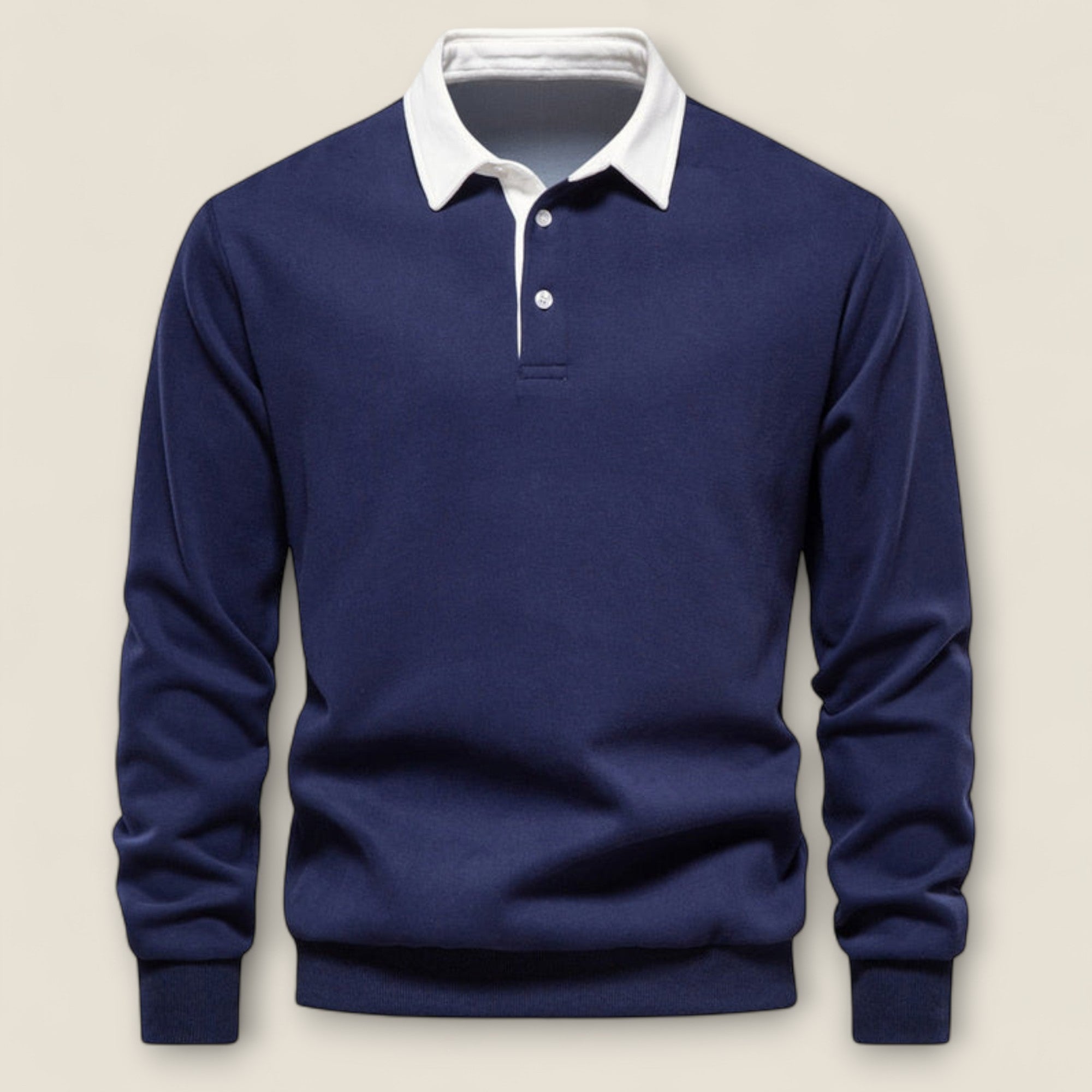 Emanuel - Klassisk Polo Sweater