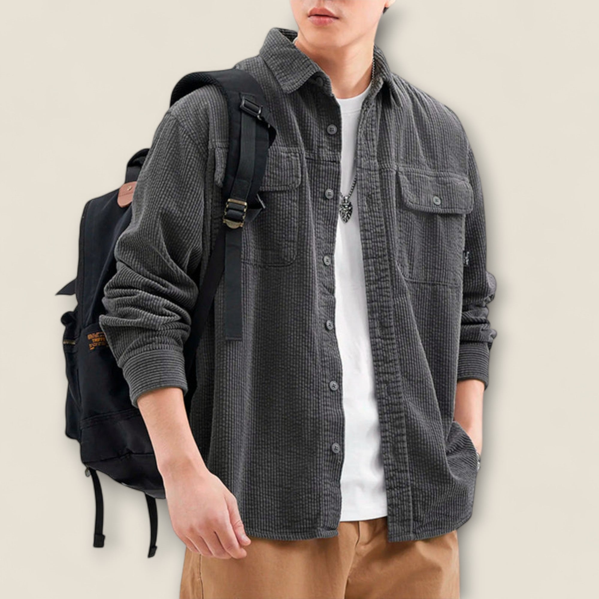 Giacomo - Utility Jakke i Corduroy