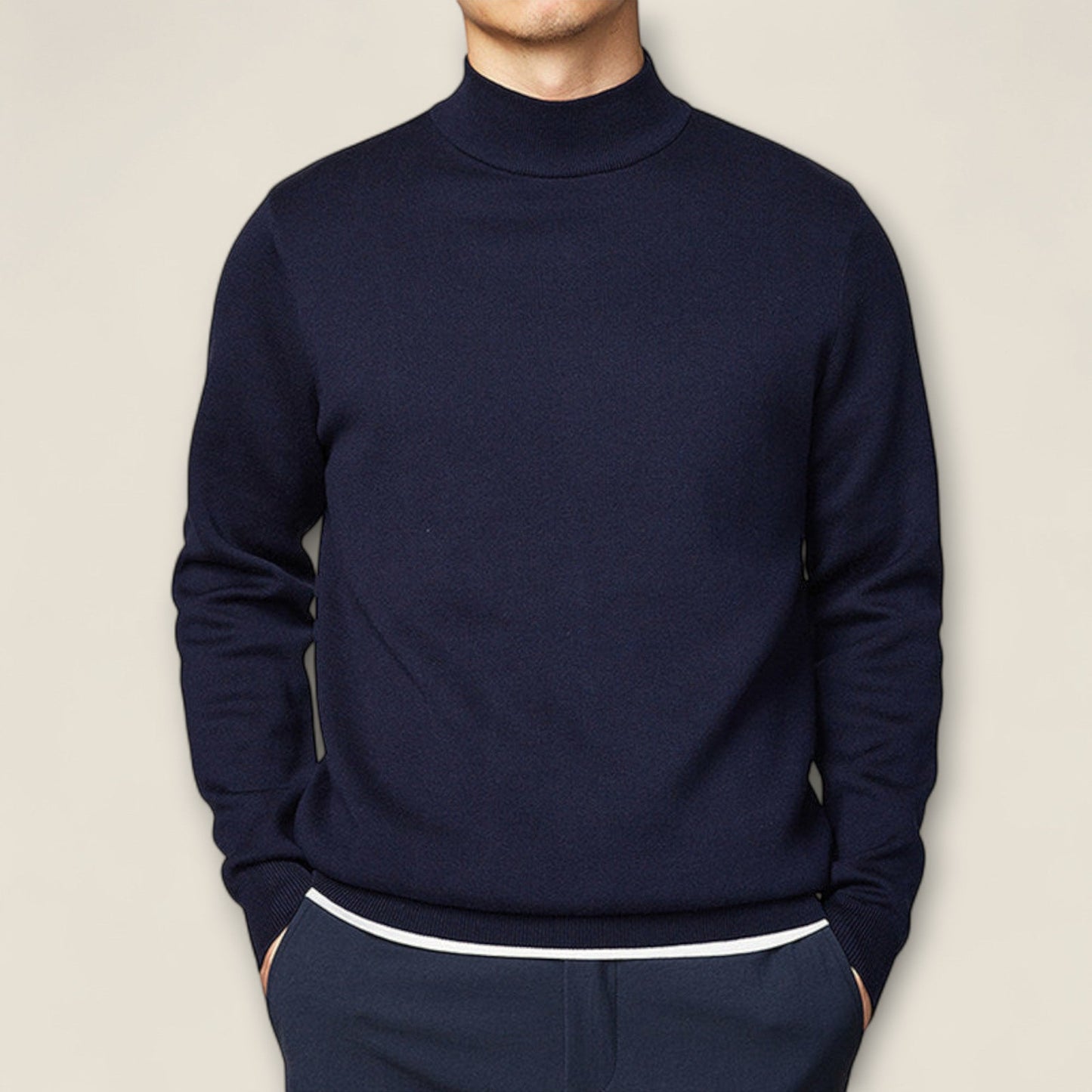 Lorenzo - Strikket Bomulds Sweater