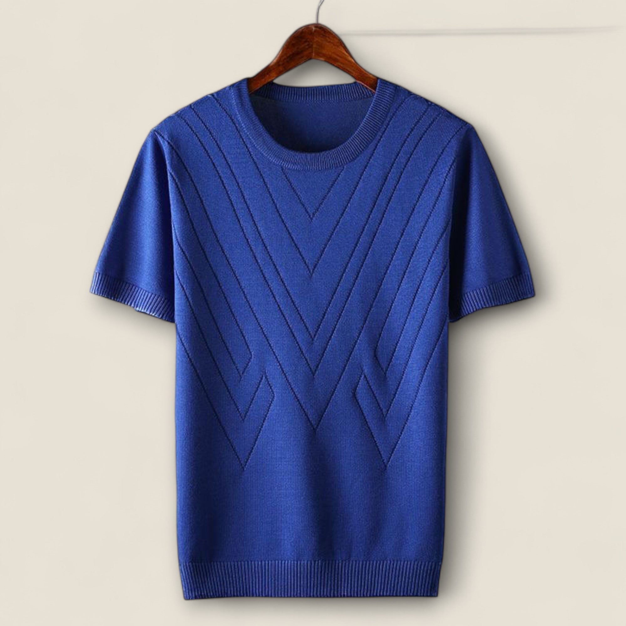 Landon - Is Silke Strikket T-Shirt