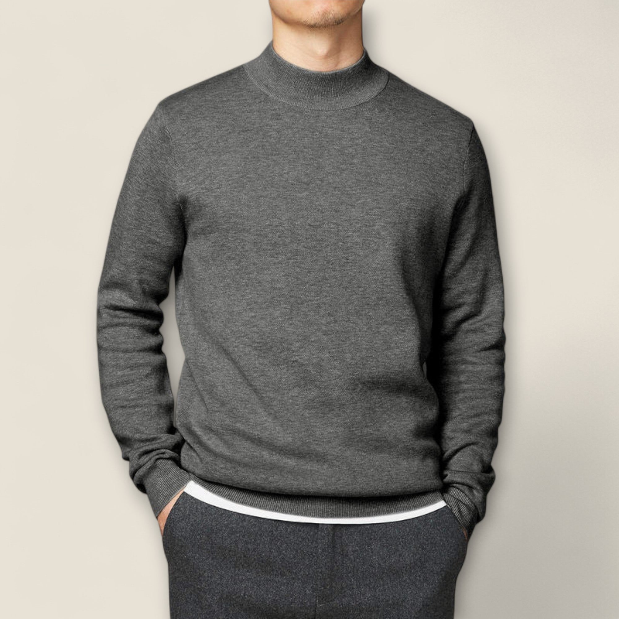 Lorenzo - Strikket Bomulds Sweater