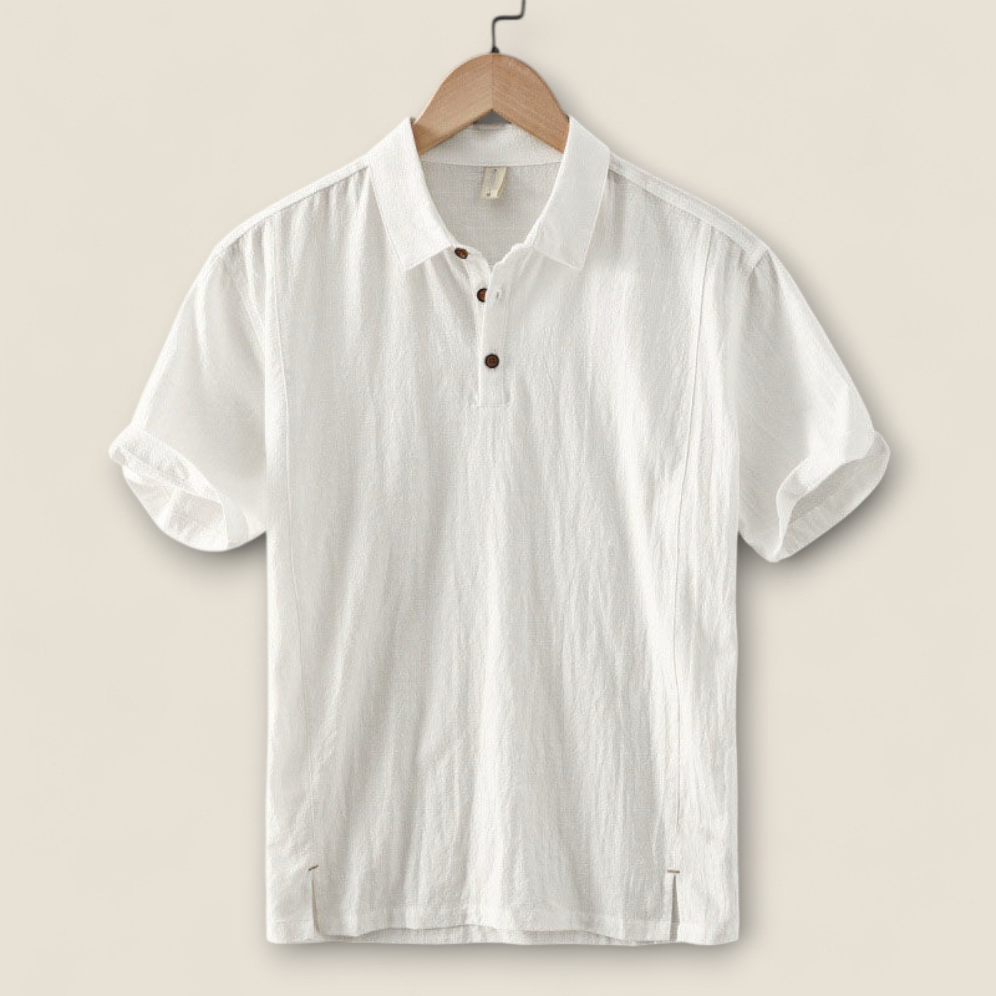 Laurent - Linned Polo T-shirt
