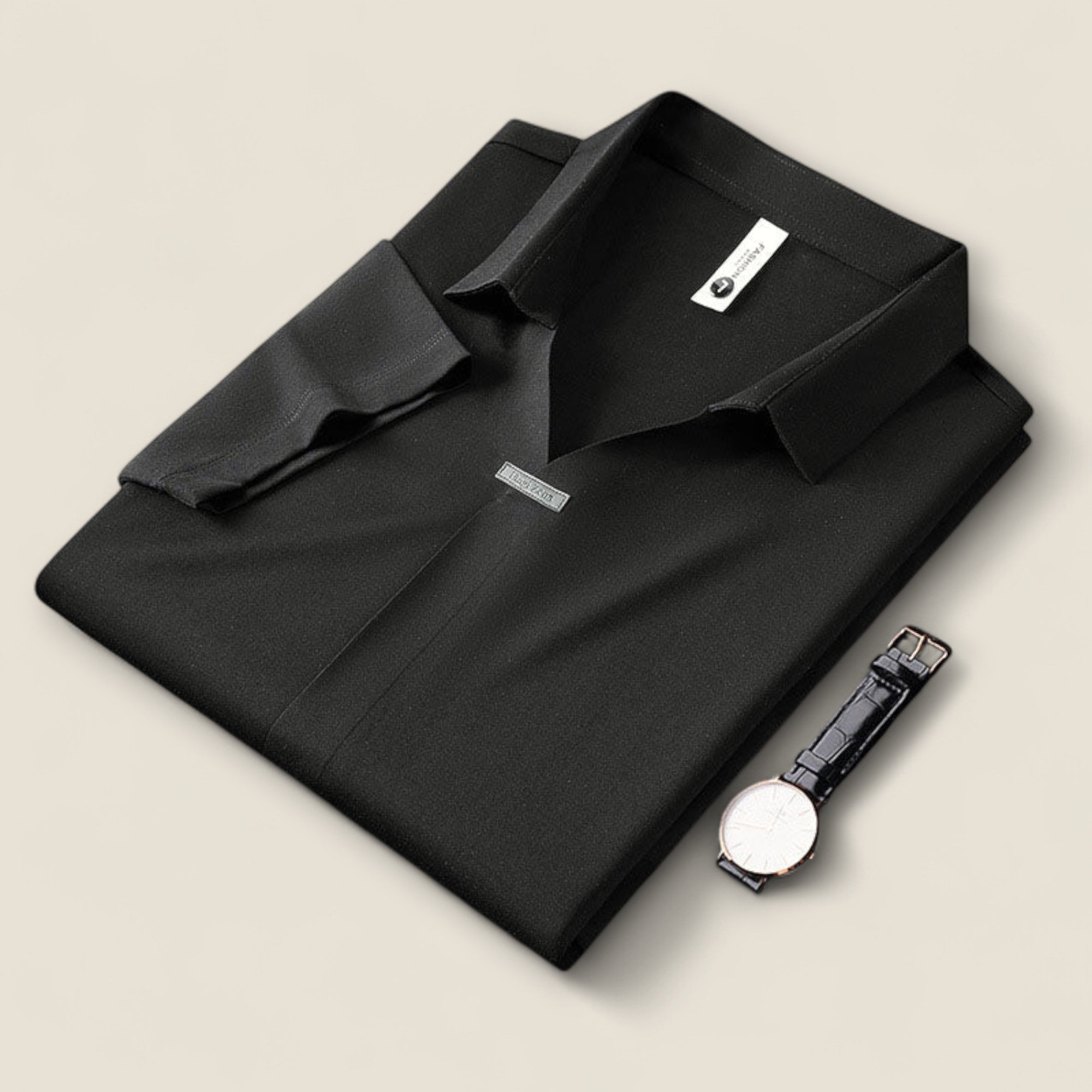 Fabio - Bomulds-silke blanding polo