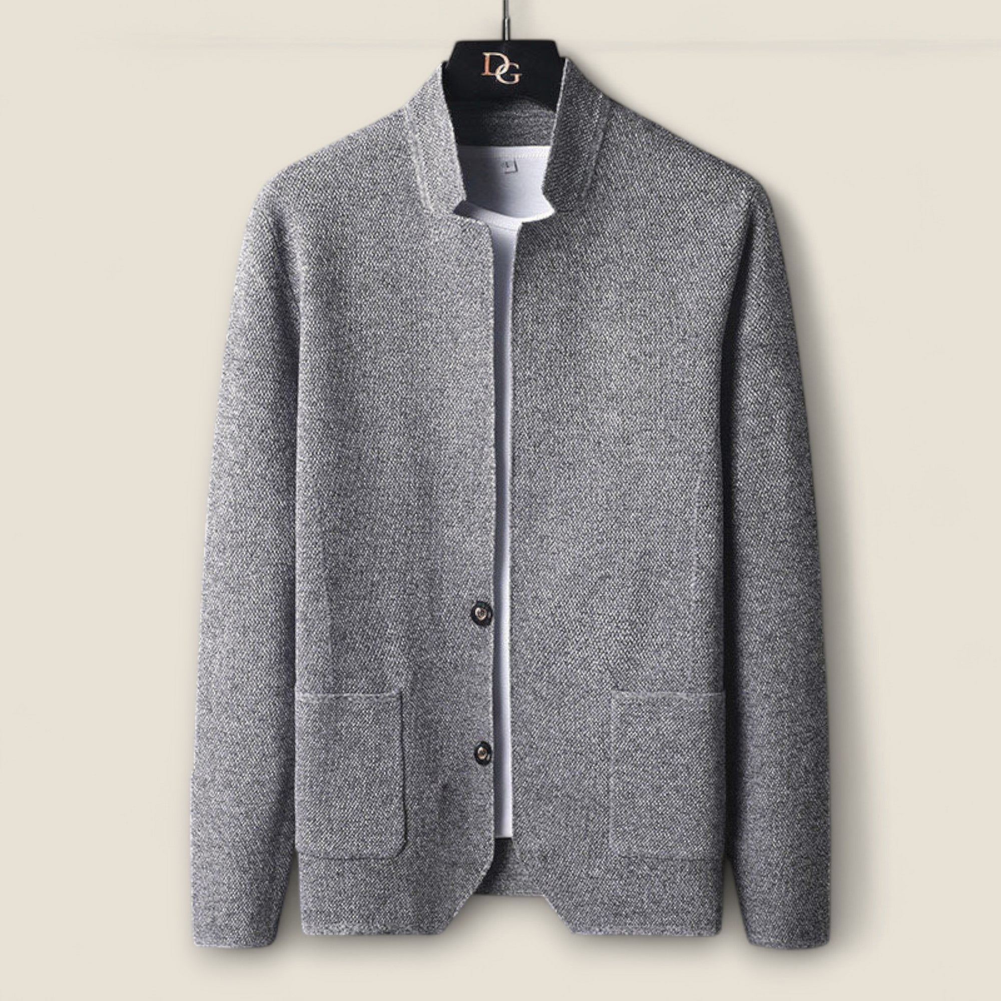 Lorenzo - Strikket Bomulds Cardigan