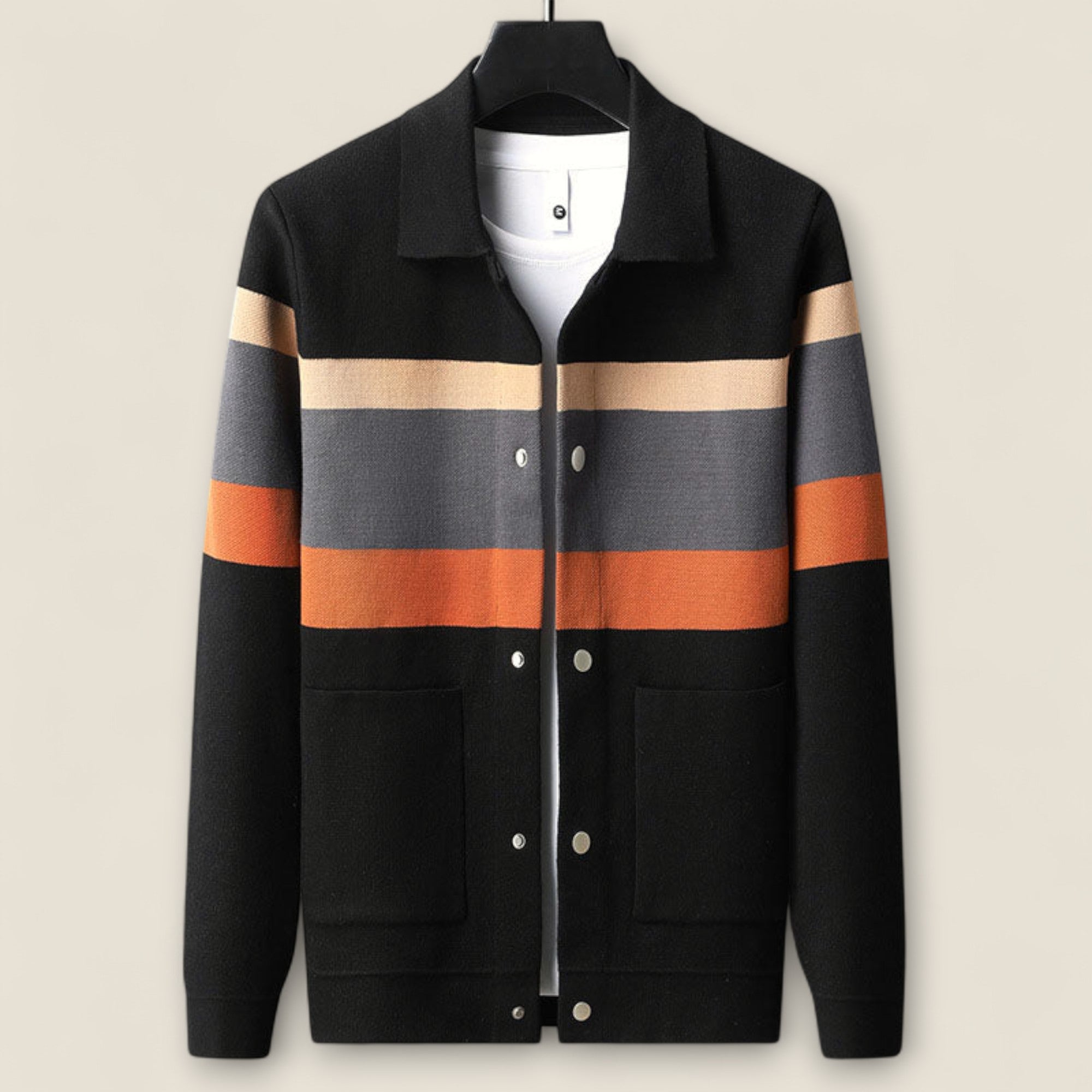 Lorenzo - Strikket Bomulds Cardigan