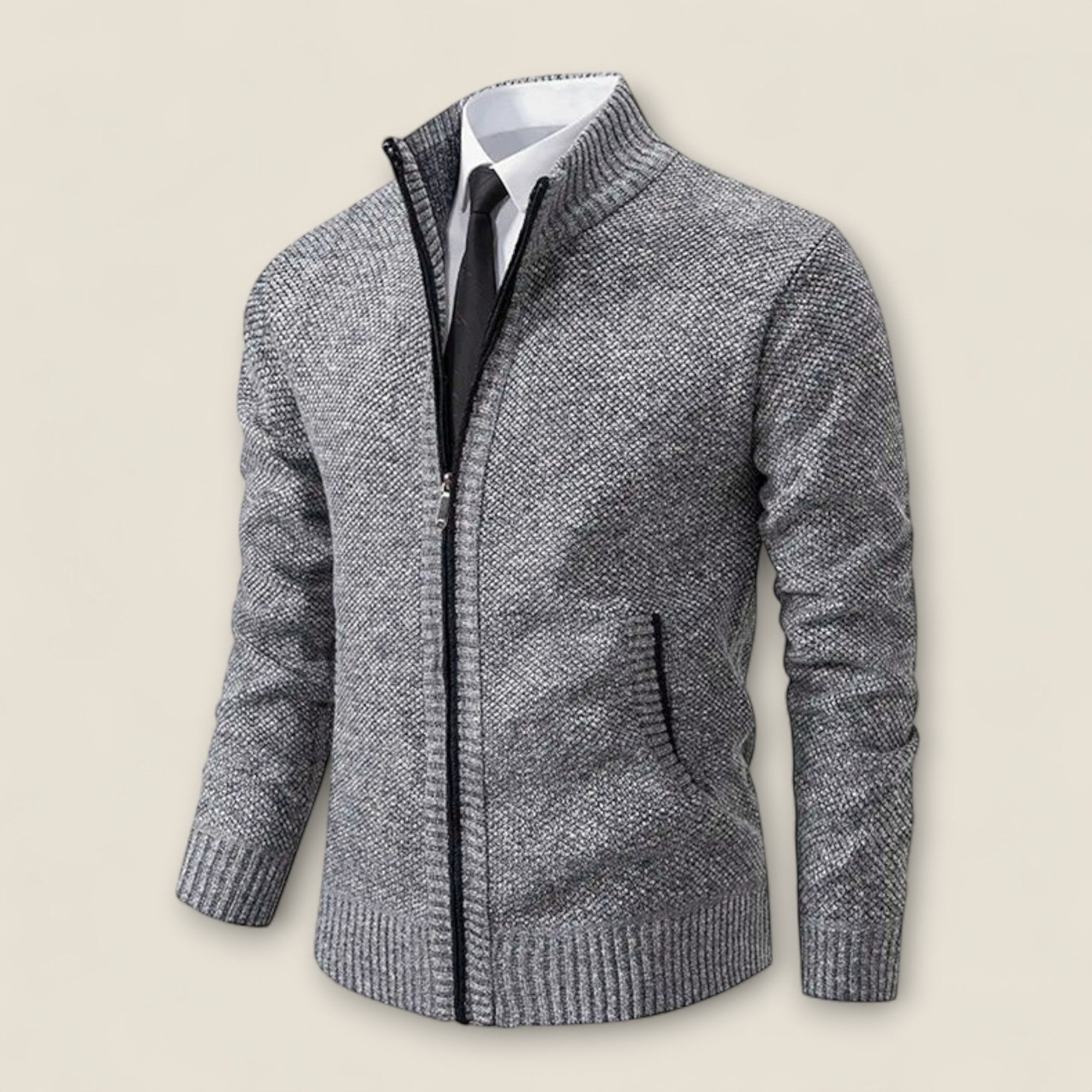 Lucas - Behagelig Lynlåsjakke