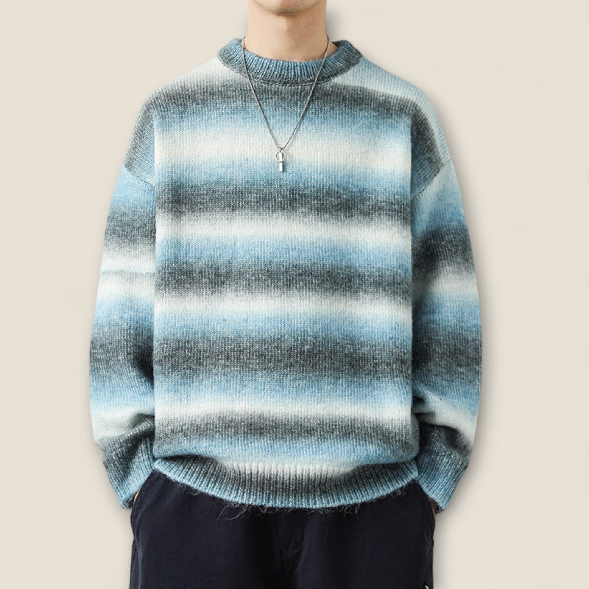 Sandro - Ombre Strik Sweater