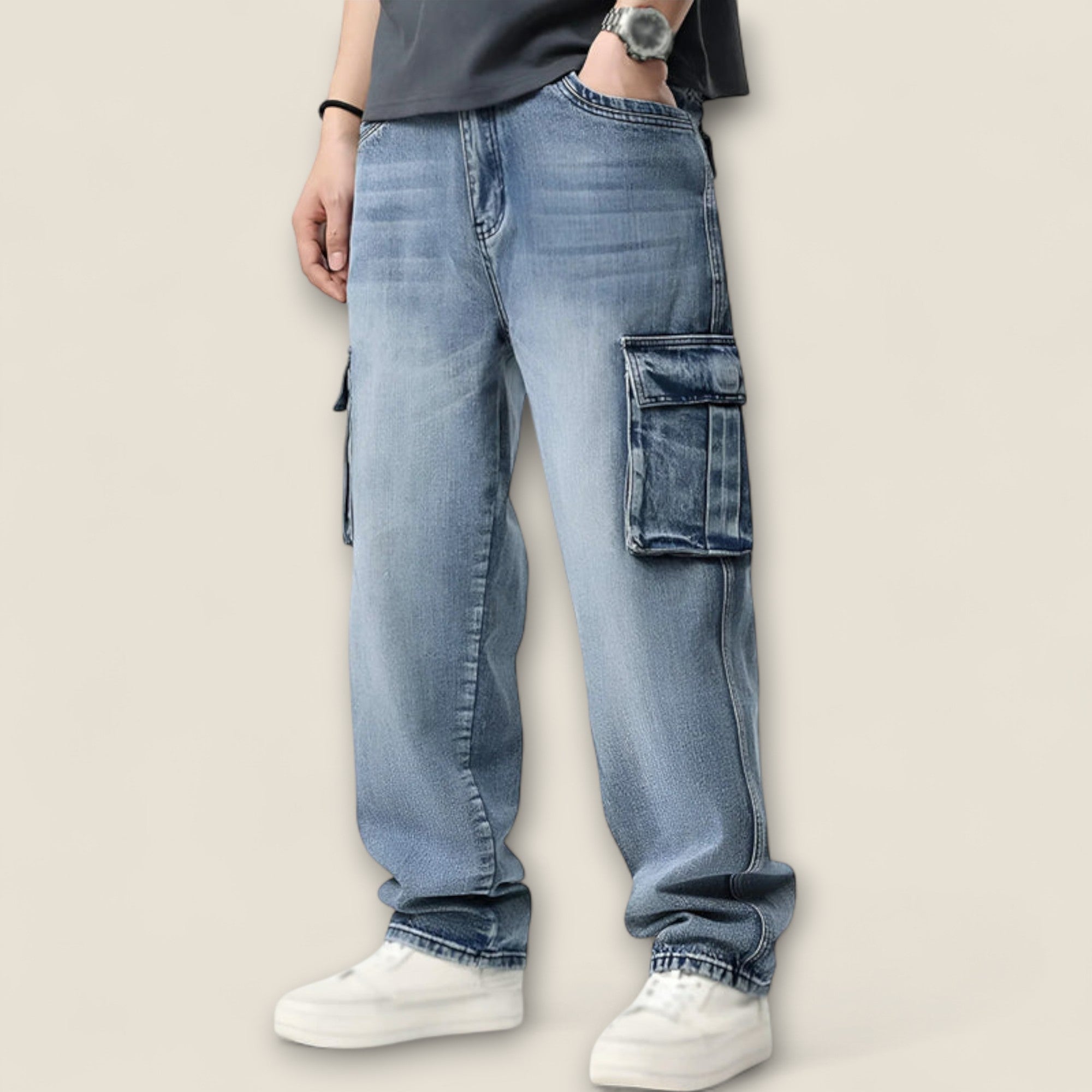 Lazaro - Bomulds Cargo Bukser