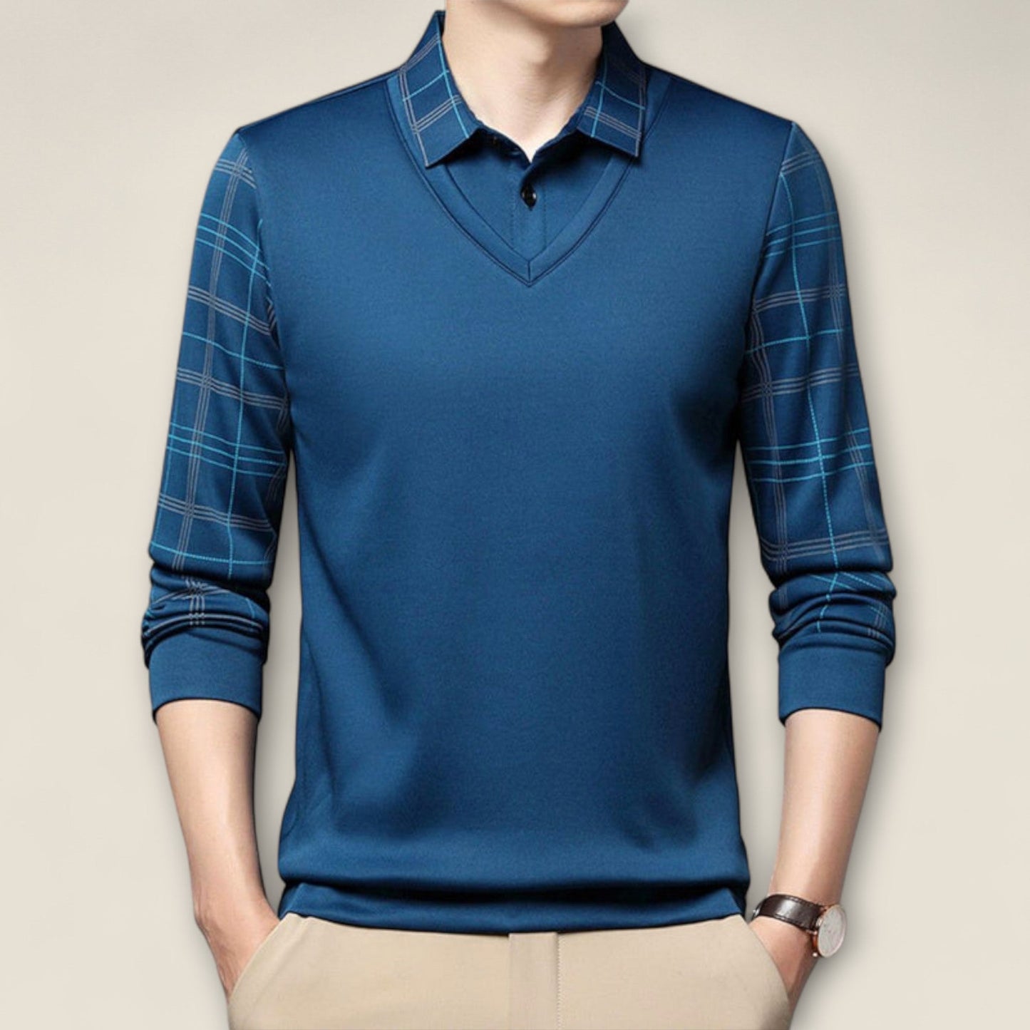 Marcello - Langærmet Polo T-Shirt