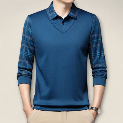 Marcello - Langærmet Polo T-Shirt