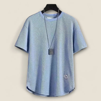 Rene - Vaffelstrikket T-Shirt