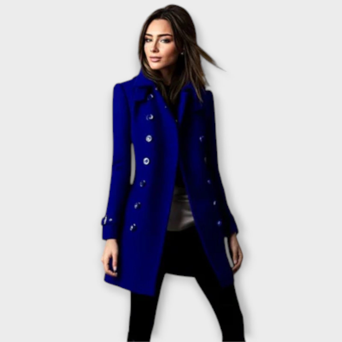 Linda - Dobbeltbrystet Trench Coat