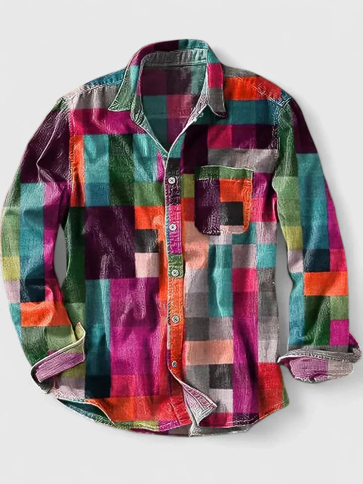 Dominic | Elegant Langærmet Skjorte