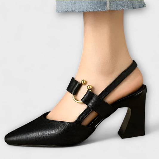 Courtney - Elegant Ortopædisk Komfort Hæle