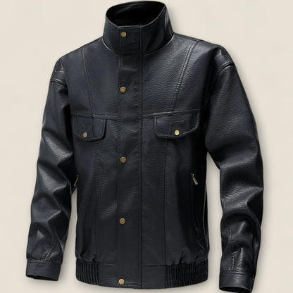 Santiago - Klassisk Læderjakke