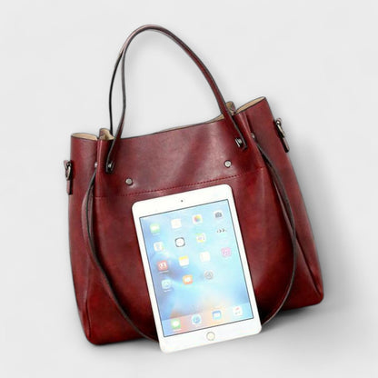 Lora. - 4-delt Vintage Taske Sæt