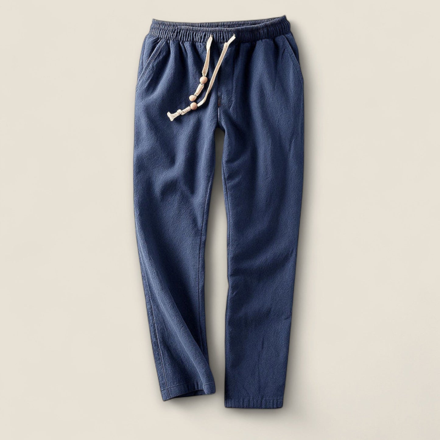 Matteo - Bukser i Bomuld med Justerbar Snor