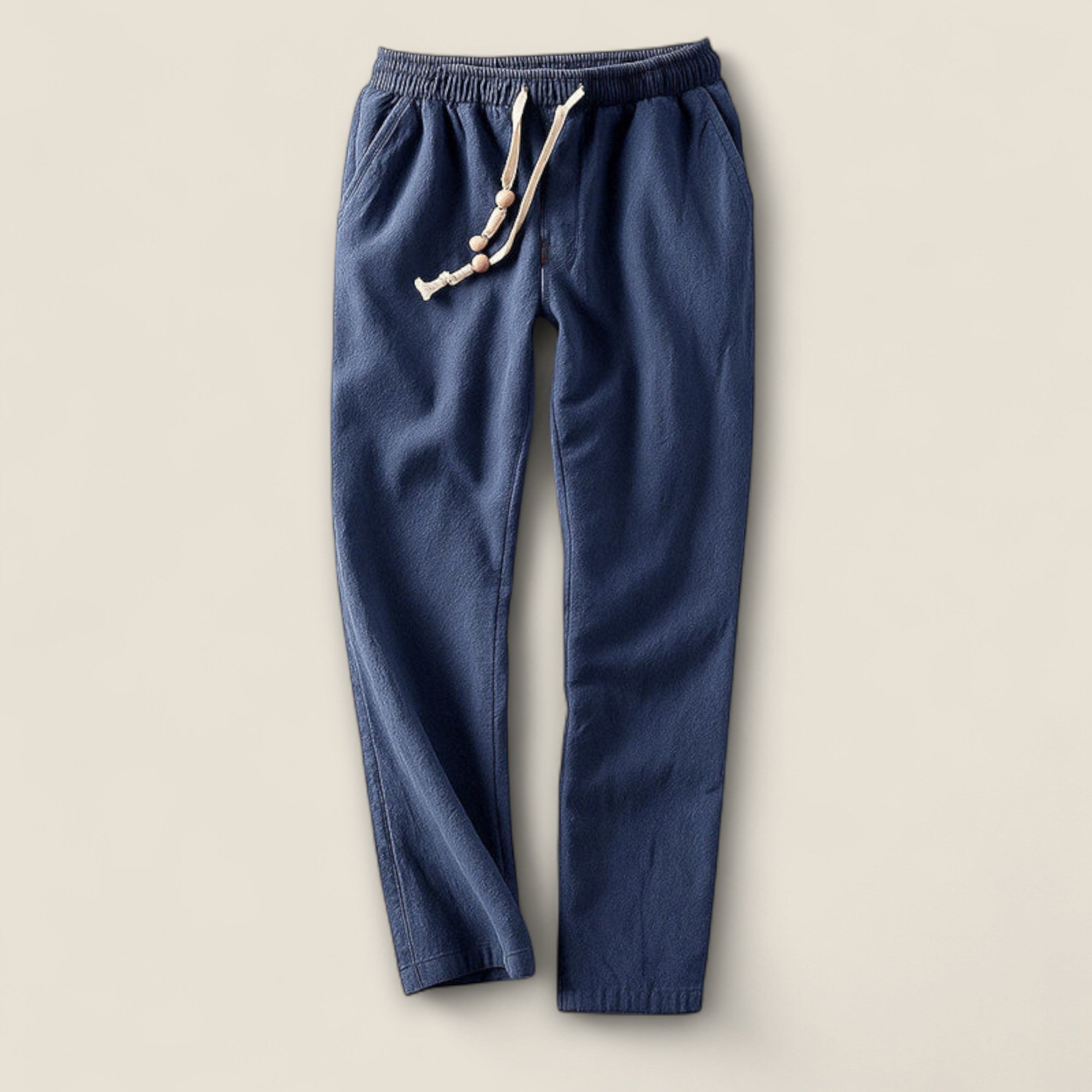 Matteo - Bukser i Bomuld med Justerbar Snor