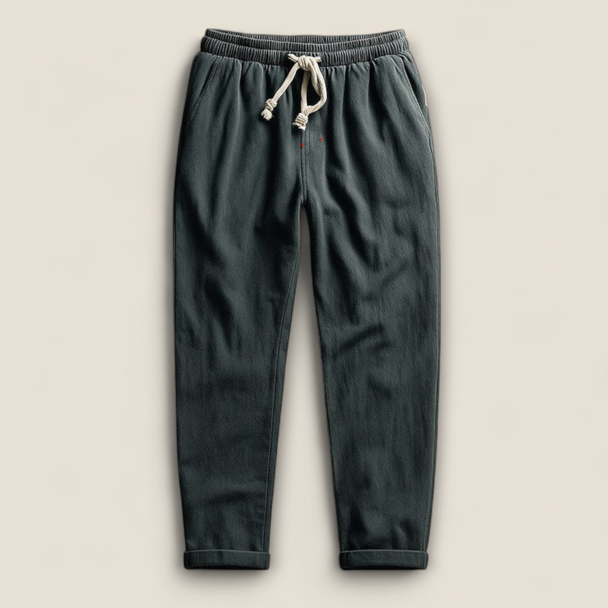 Matteo - Bukser i Bomuld med Justerbar Snor